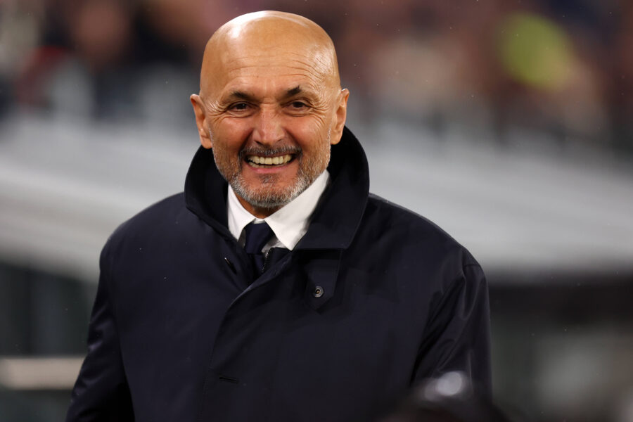 Luciano Spalletti durante Juventus-Lazio