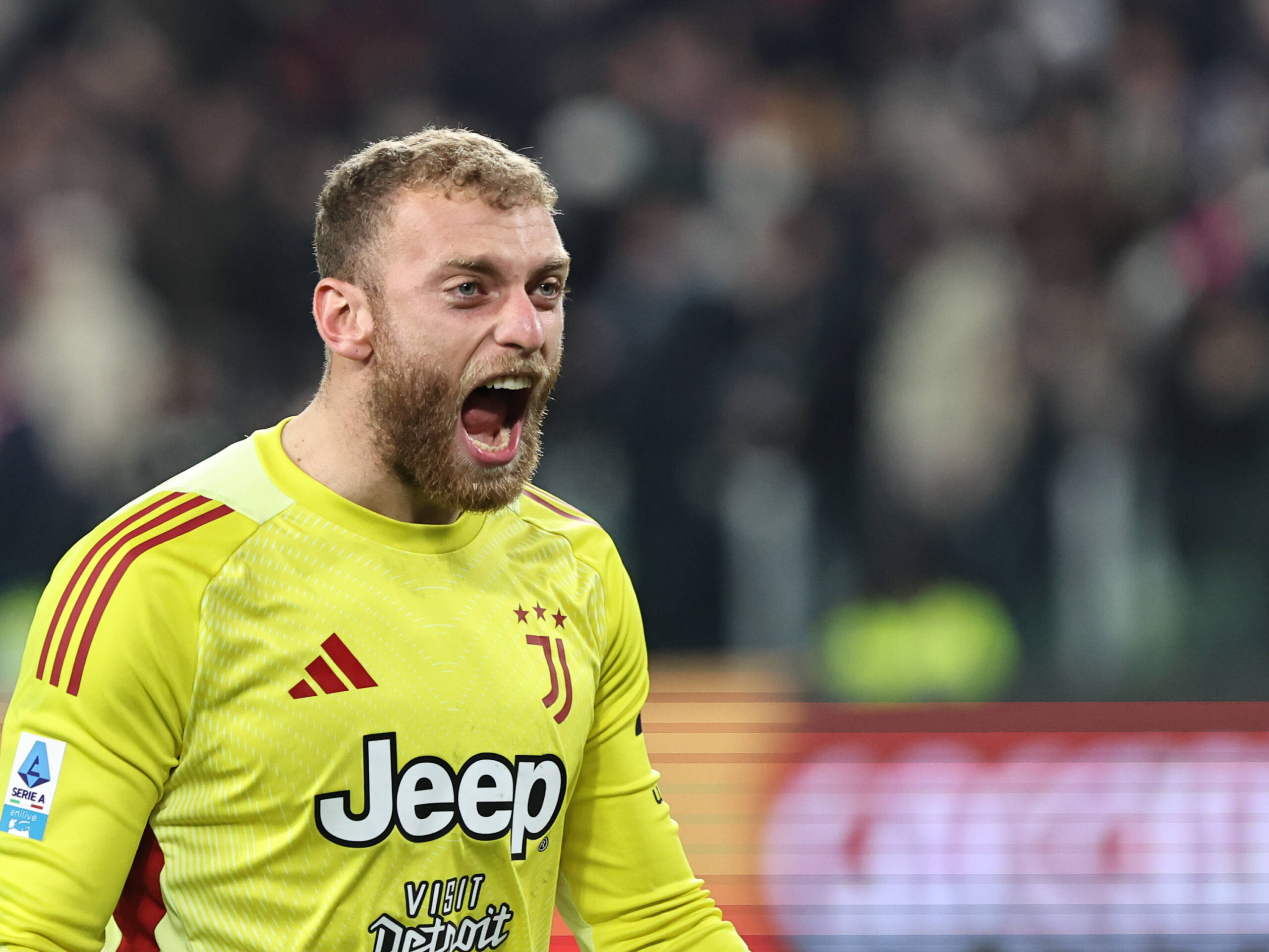 Di Gregorio durante Juventus-Napoli