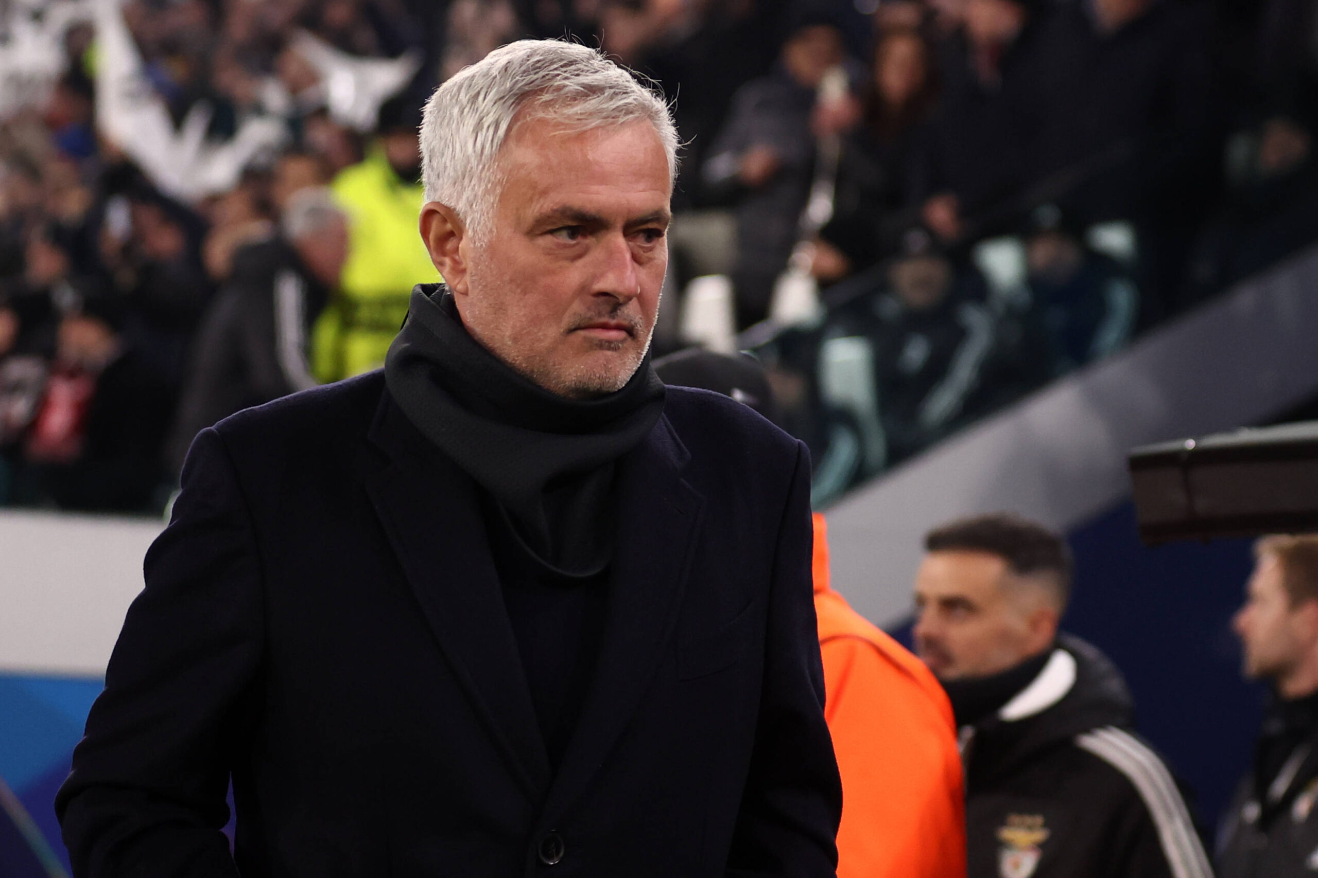 Mourinho durante Juventus-Benfica