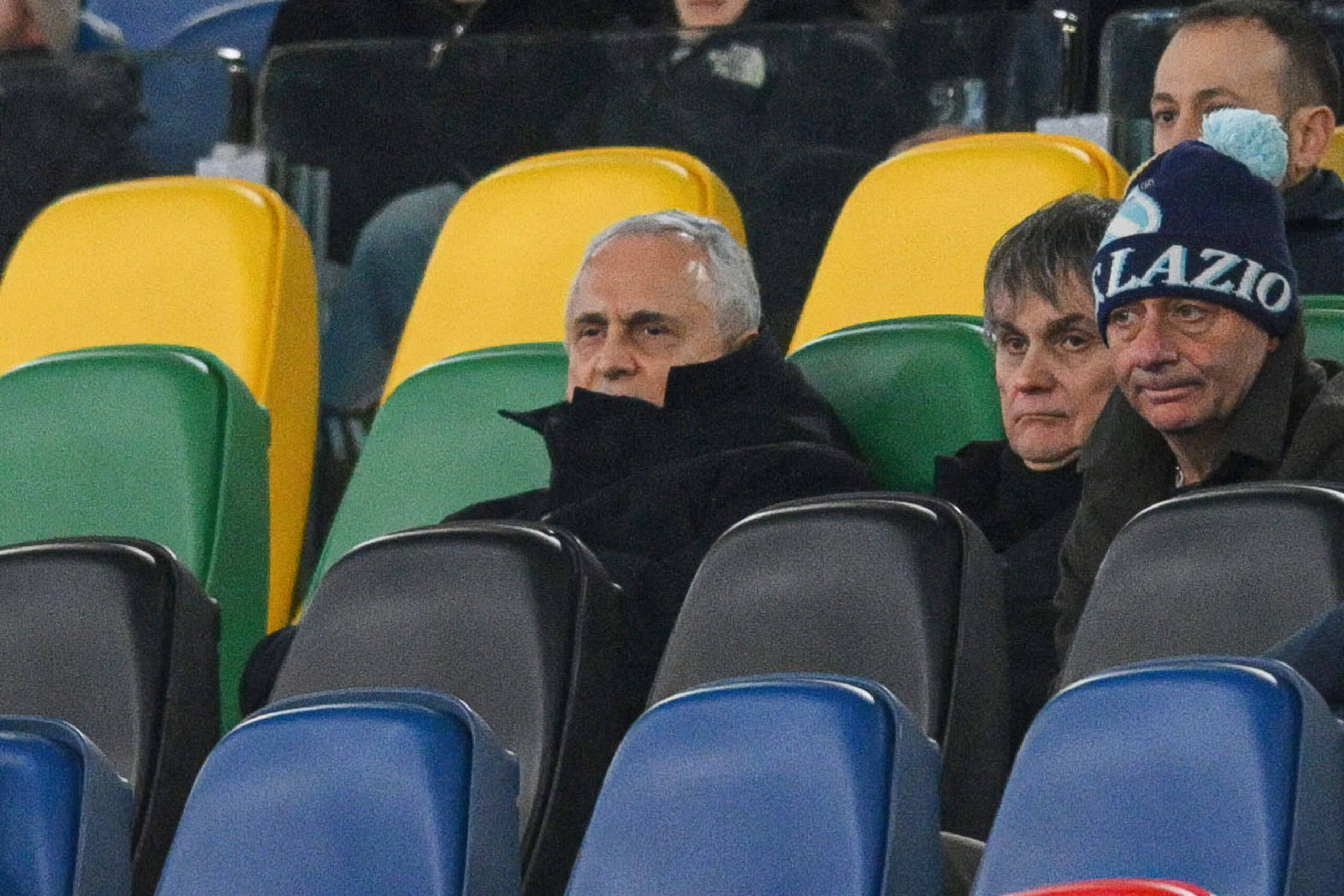 Il presidente della Lazio Claudio Lotito