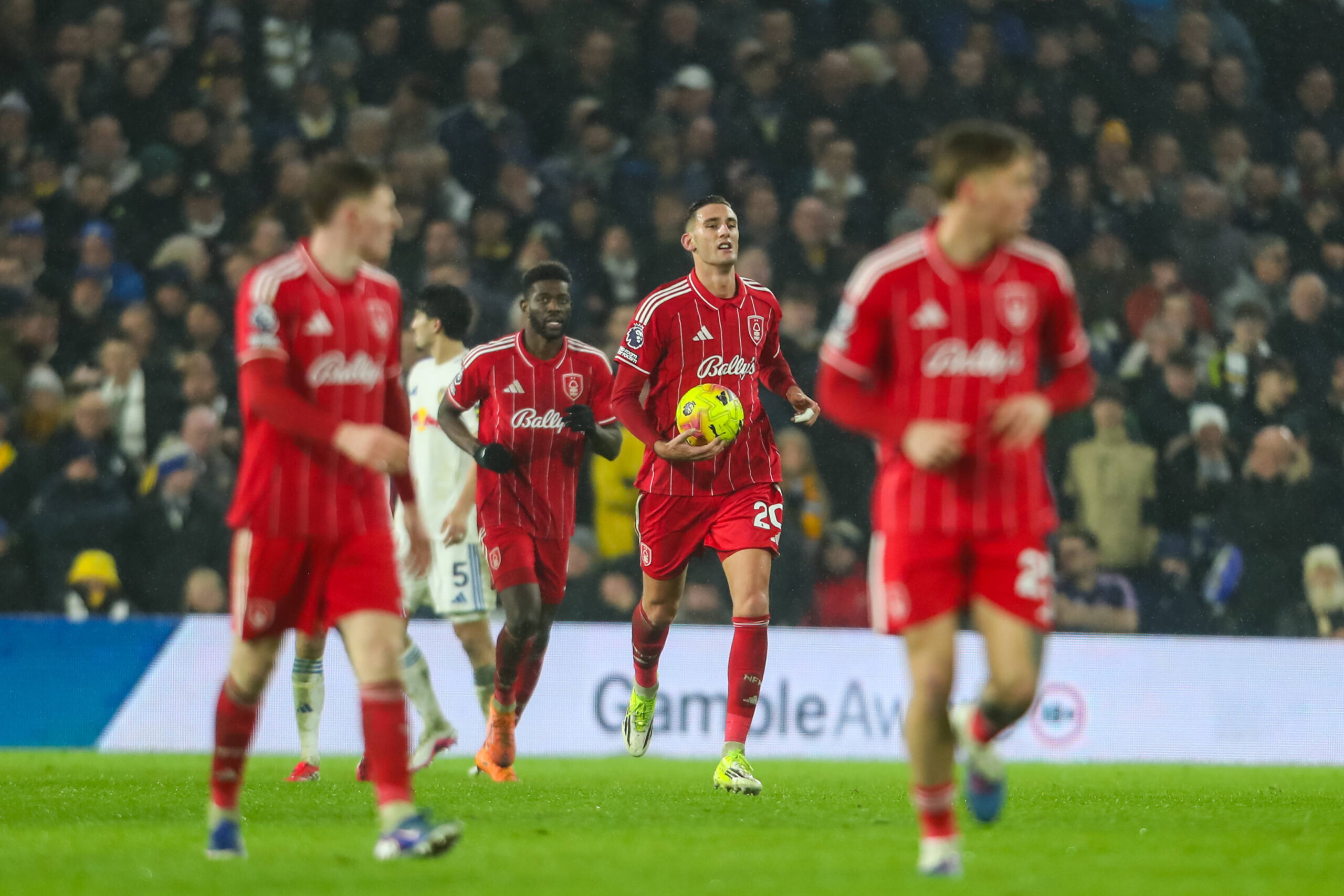 Lorenzo Lucca, in prestito al Nottigham dal Napoli