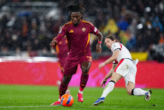 Manu Kone durante Roma-Milan