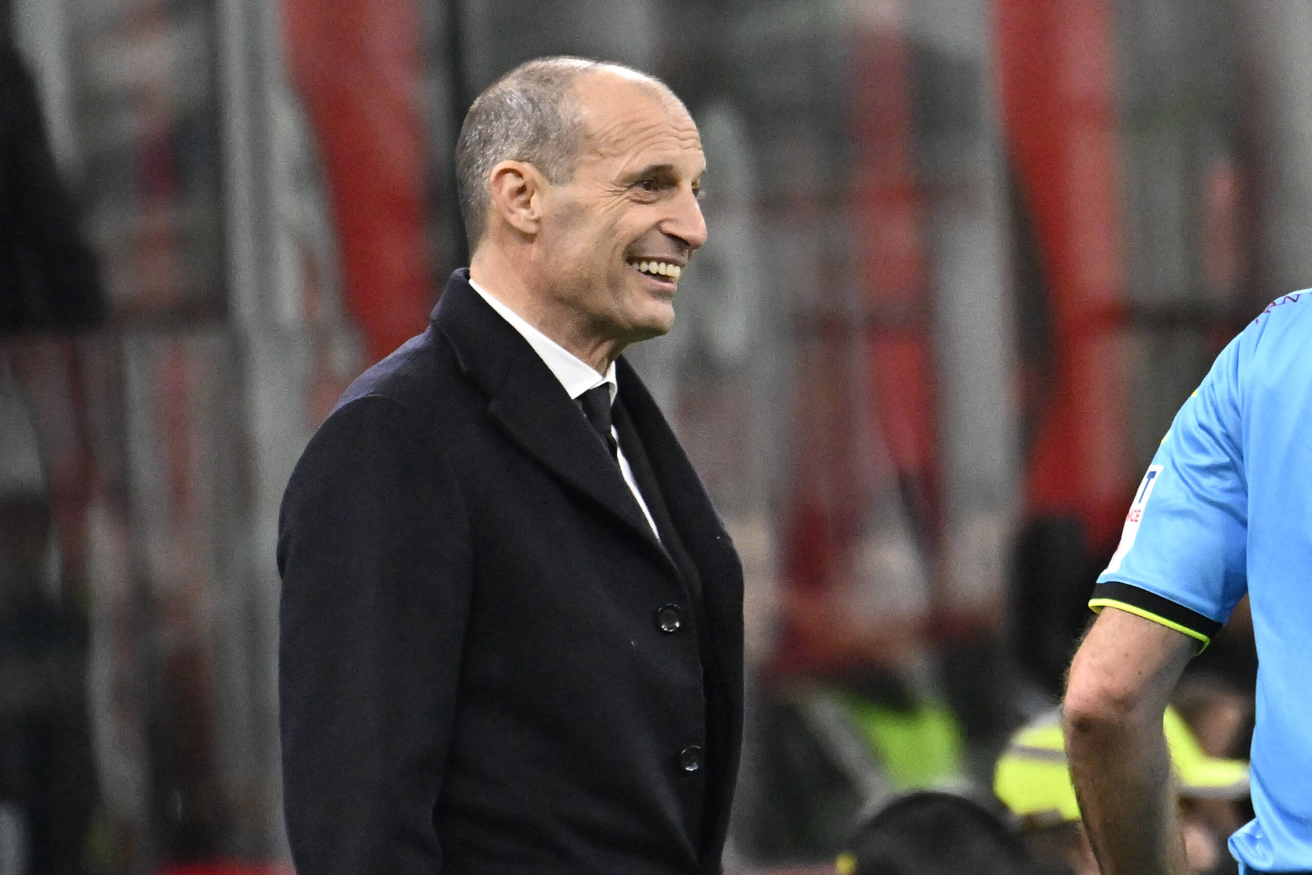L'allenatore del Milan Max Allegri