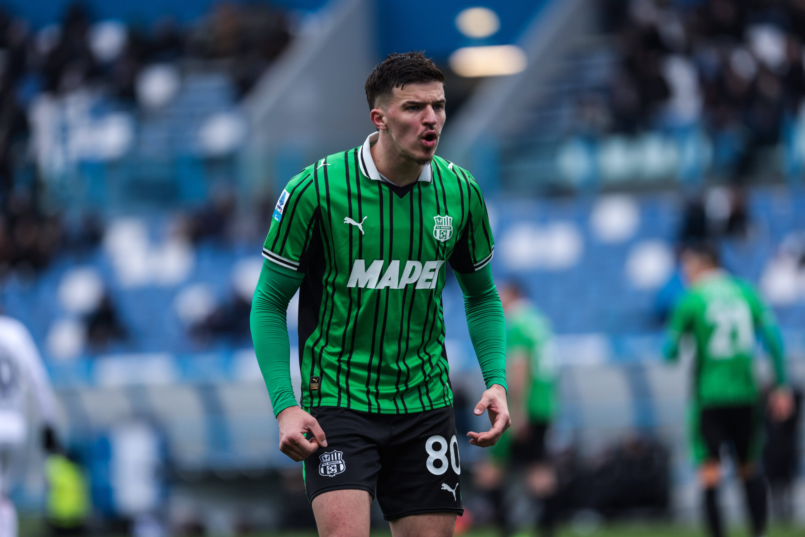 Il difensore del Sassuolo Tarik Muharemovic