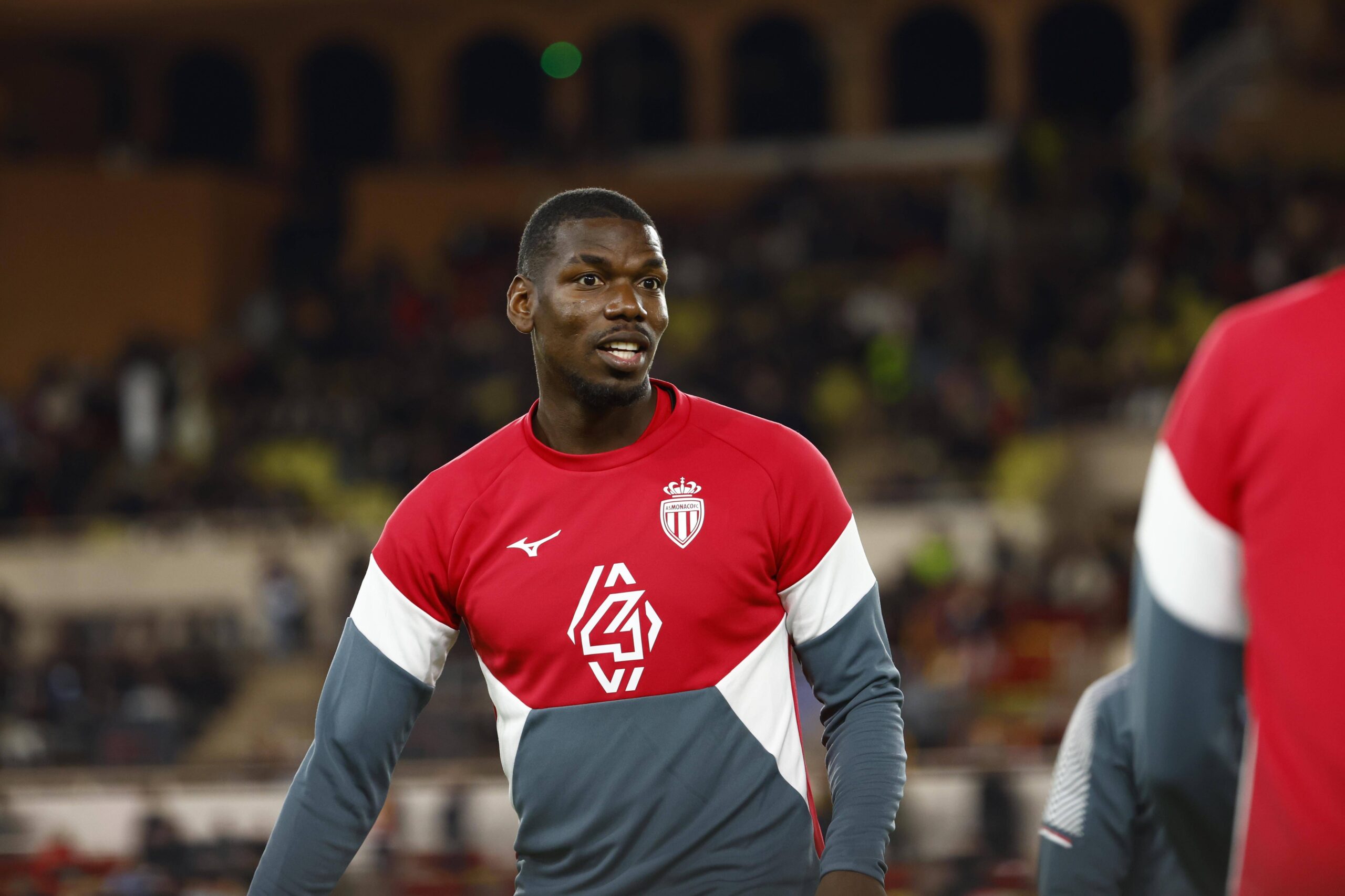 Pogba con la maglia del Monaco