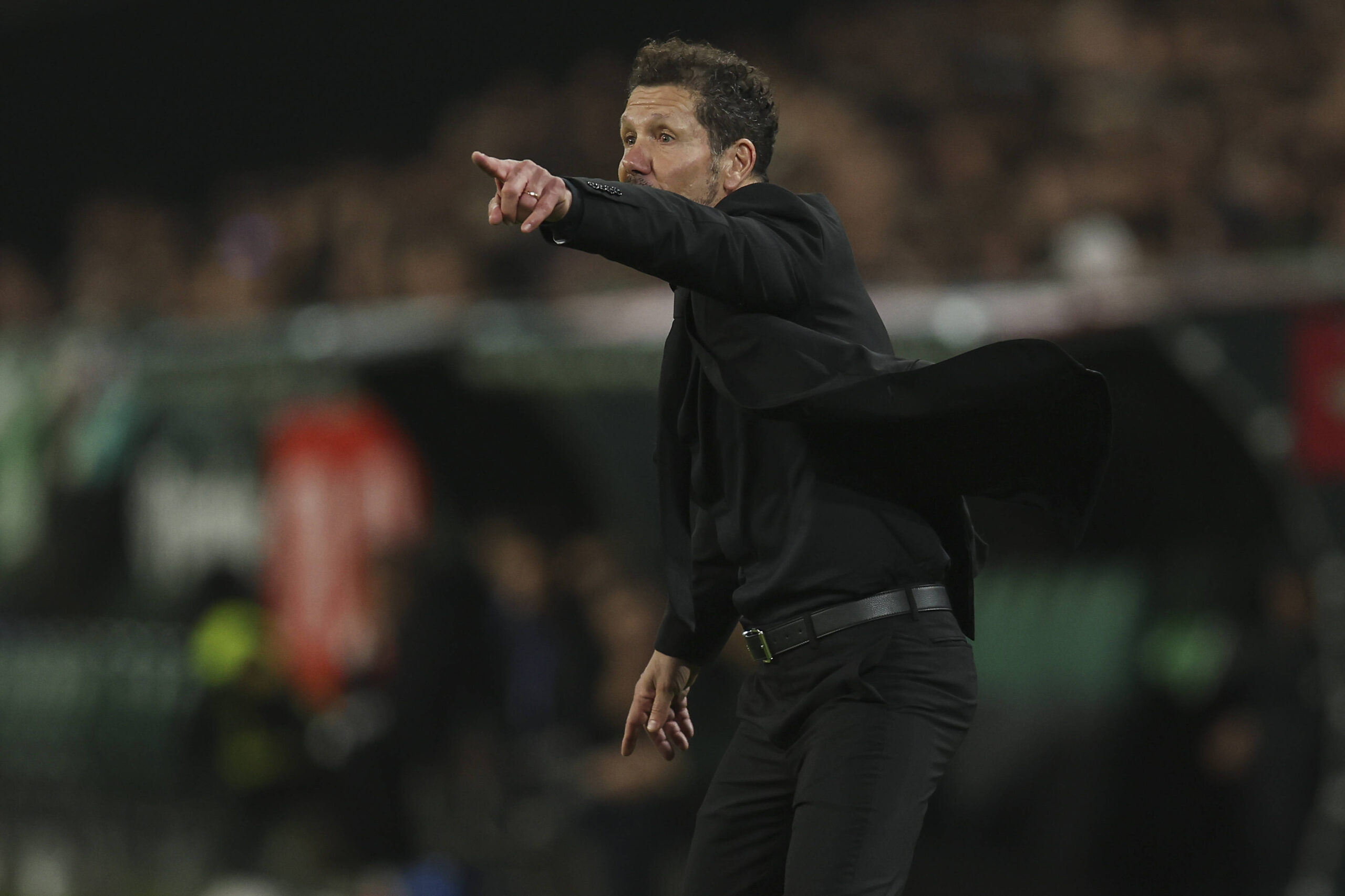 Diego Pablo Simeone allenatore dell'Atletico Madrid