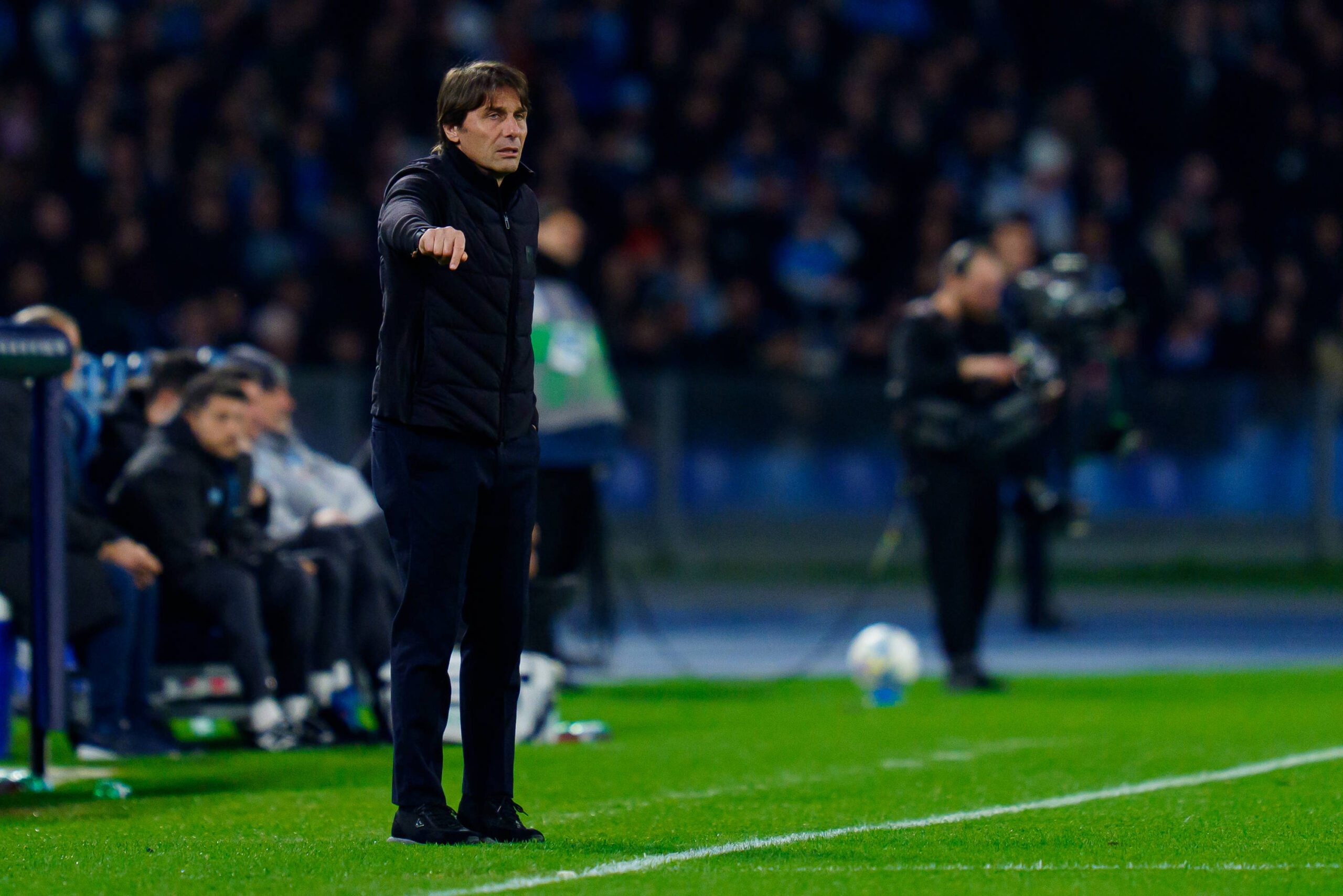 Antonio Conte, seconda stagione sulla panchina del Napoli