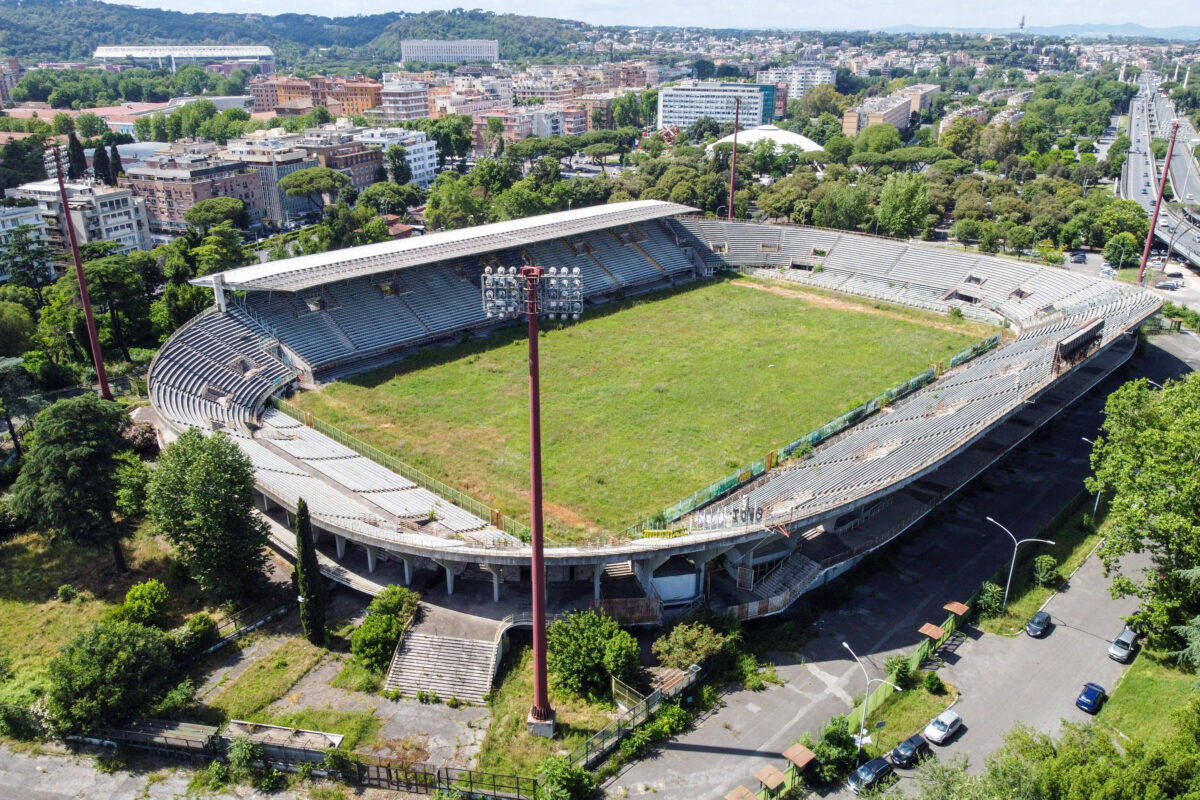 Le condizioni dello Stadio Flaminio oggi