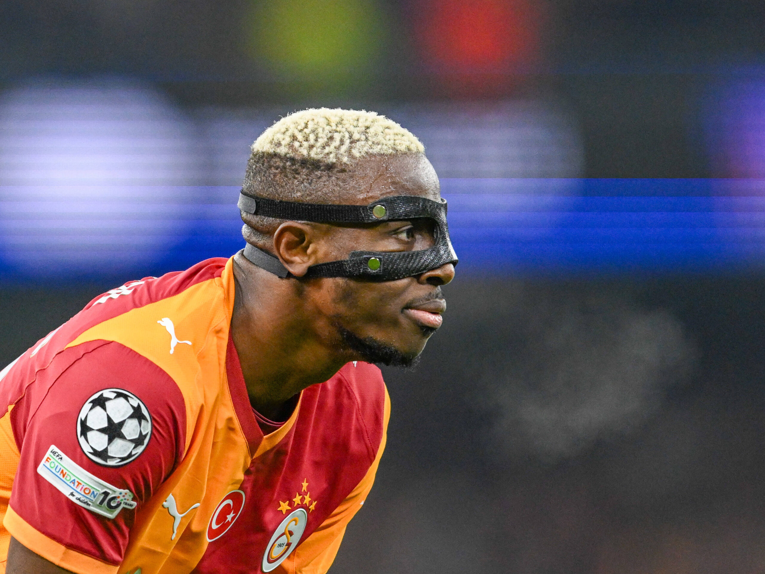 Victor Osimhen, attaccante del Galatasaray