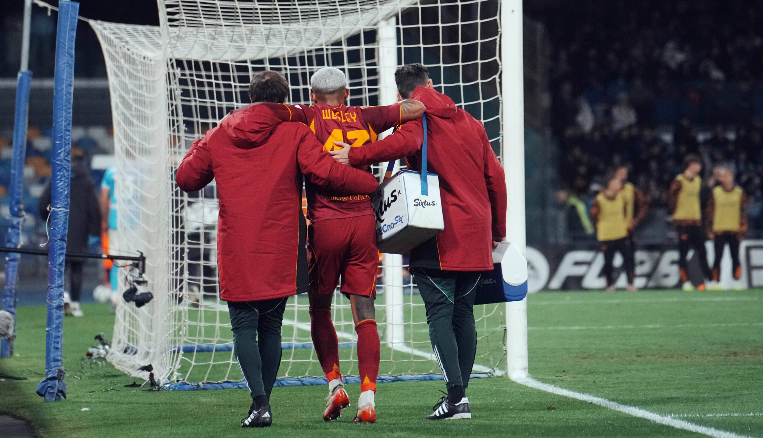 L'esterno brasiliano della Roma Wesley