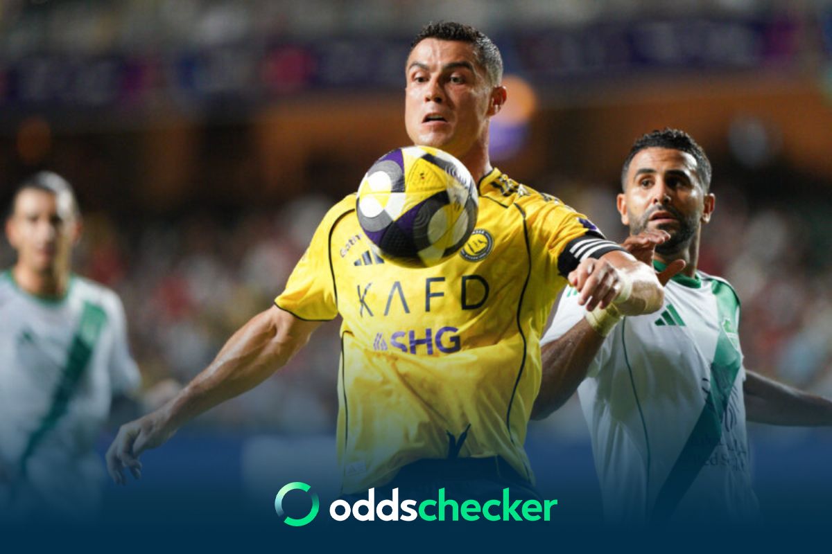 Cristiano Ronaldo in azione con l'Al Nassr