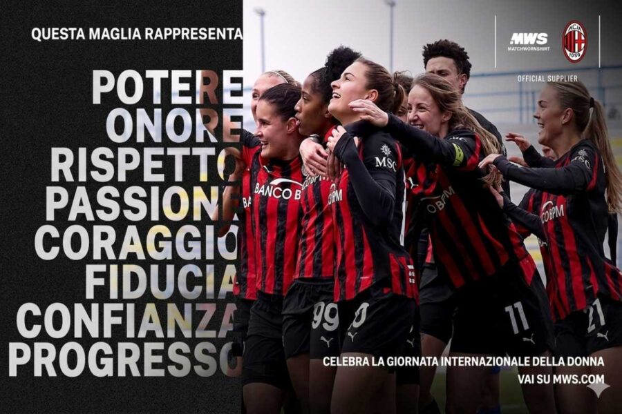 MatchWornShirt celebra la Giornata Internazionale della Donna