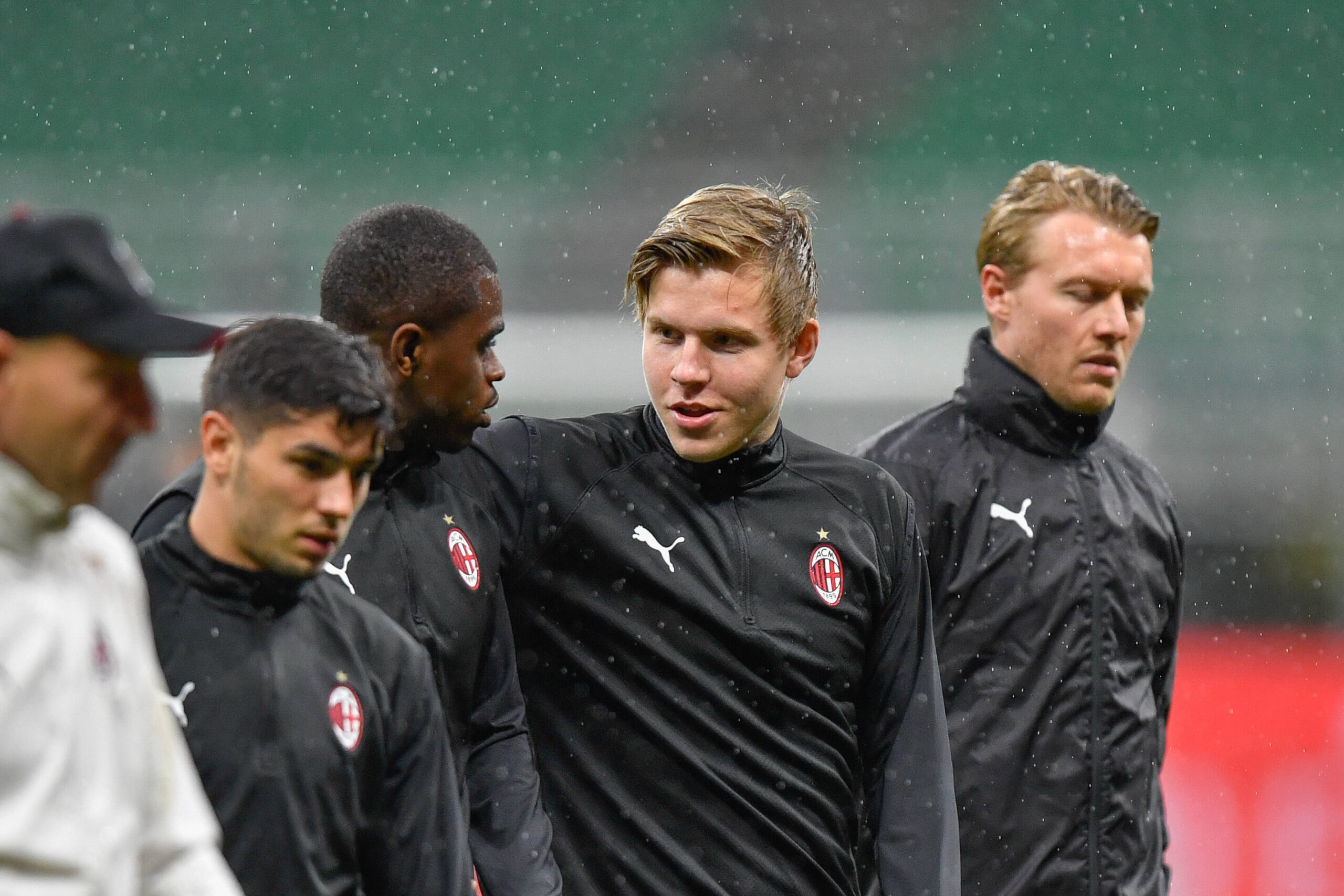 Jens Petter Hauge ai tempi del Milan