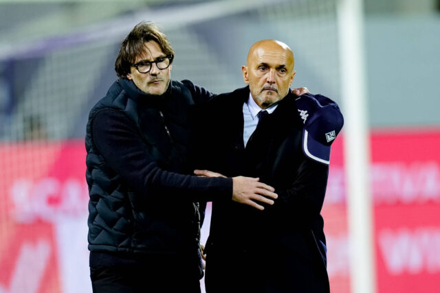 Paolo Vanoli e Luciano Spalletti, alla prima stagione sulle panchine di Fiorentina e Juventus