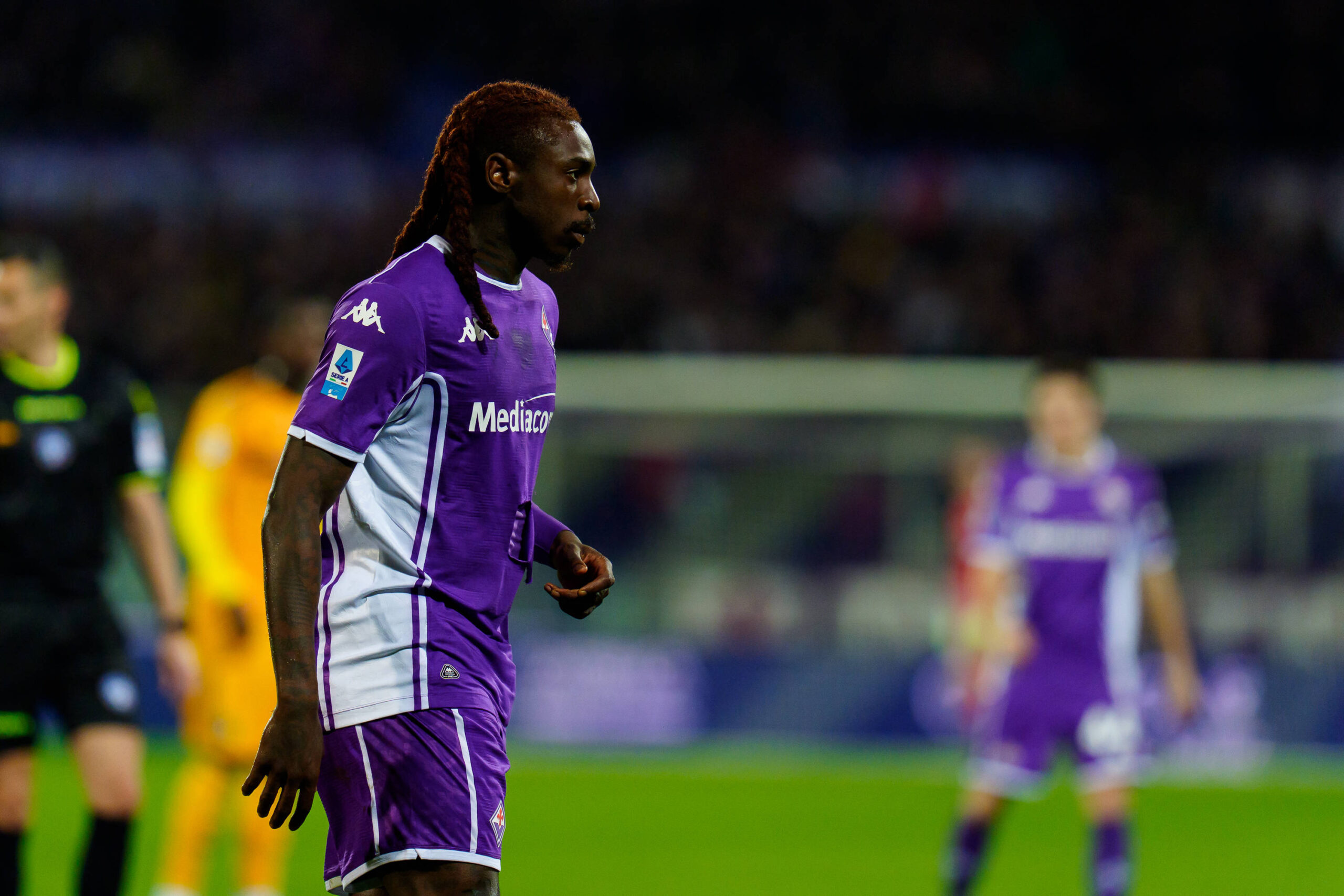 Moise Kean contro il Pisa