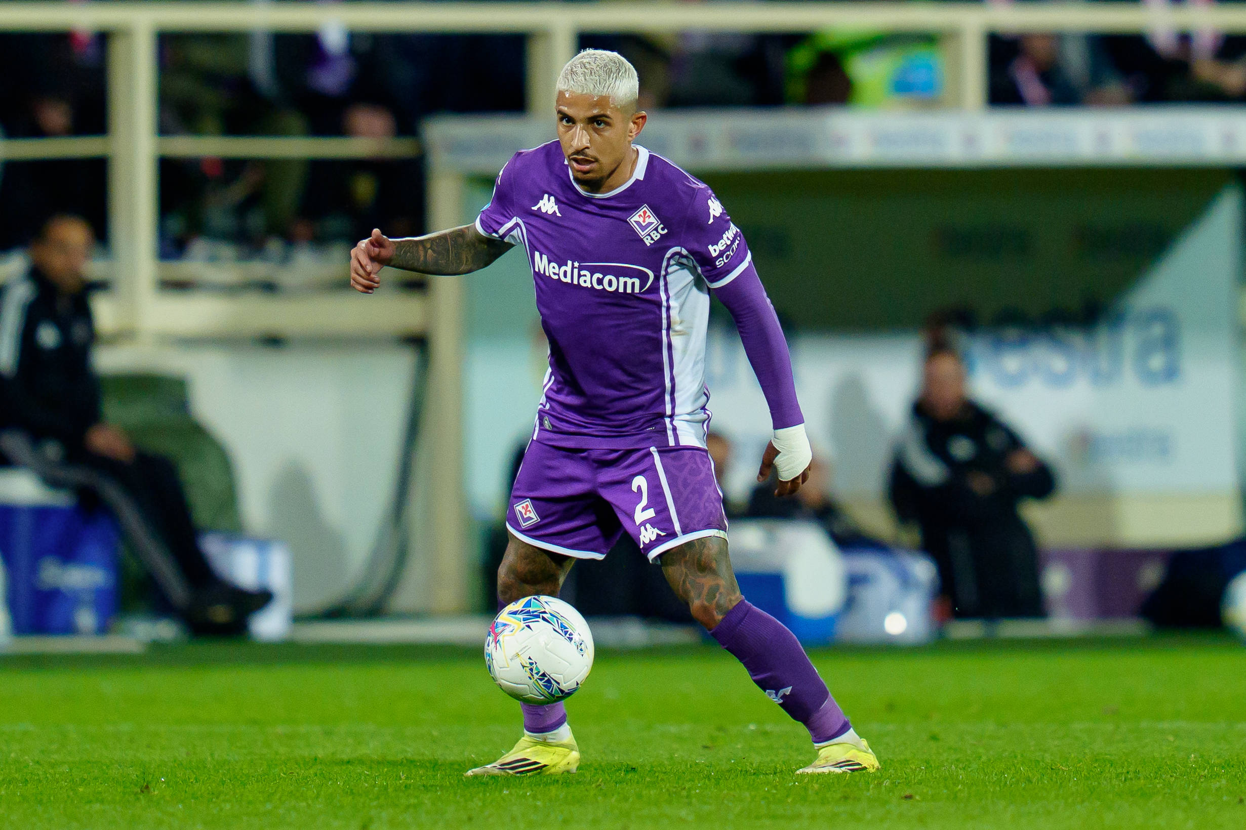 Dodo durante Fiorentina-Pisa