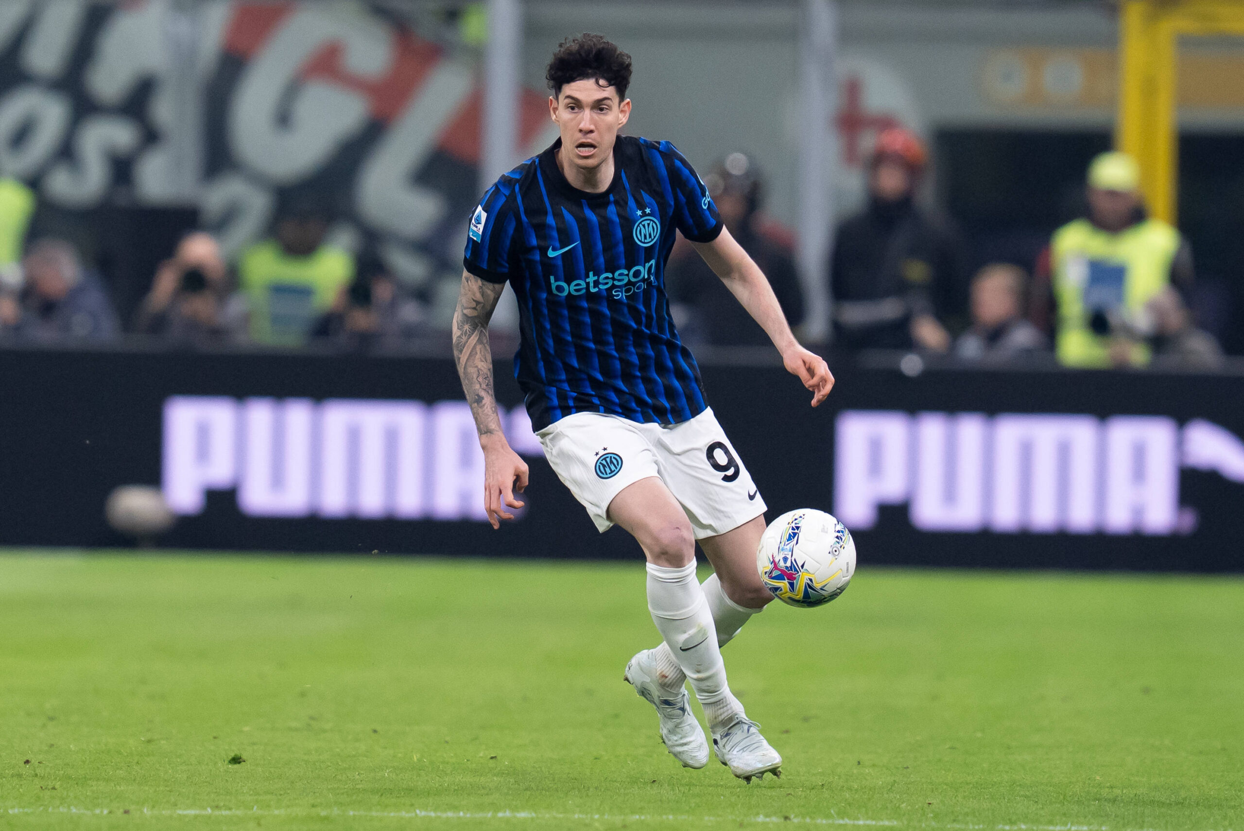 Il difensore dell'Inter Alessandro Bastoni