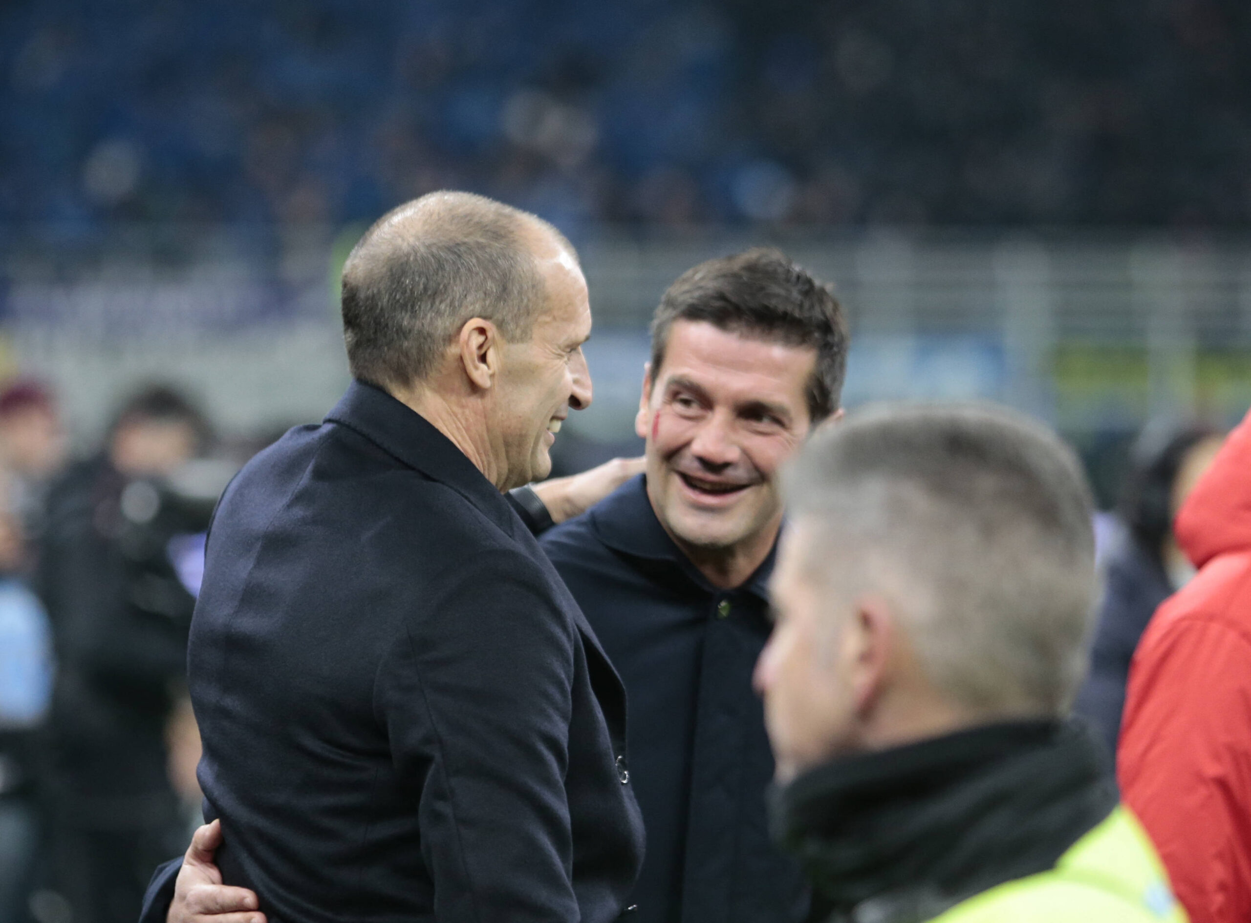 Cristian Chivu e Max Allegri