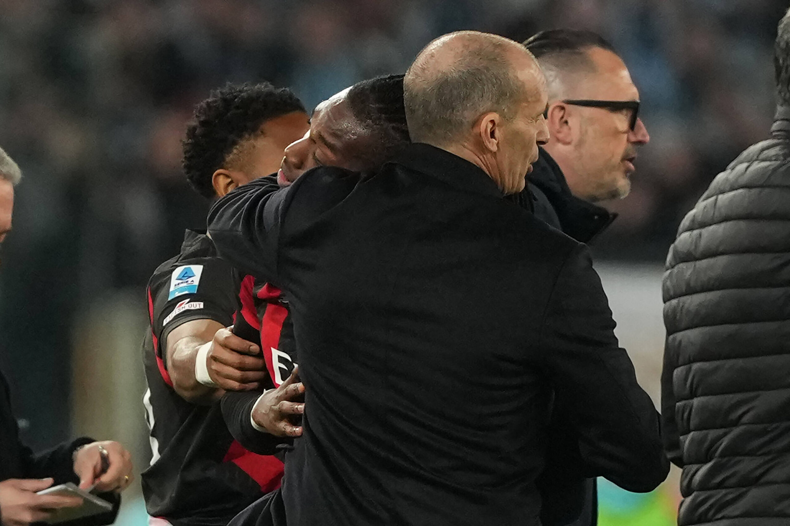 "Abbraccio" Allegri-Leao