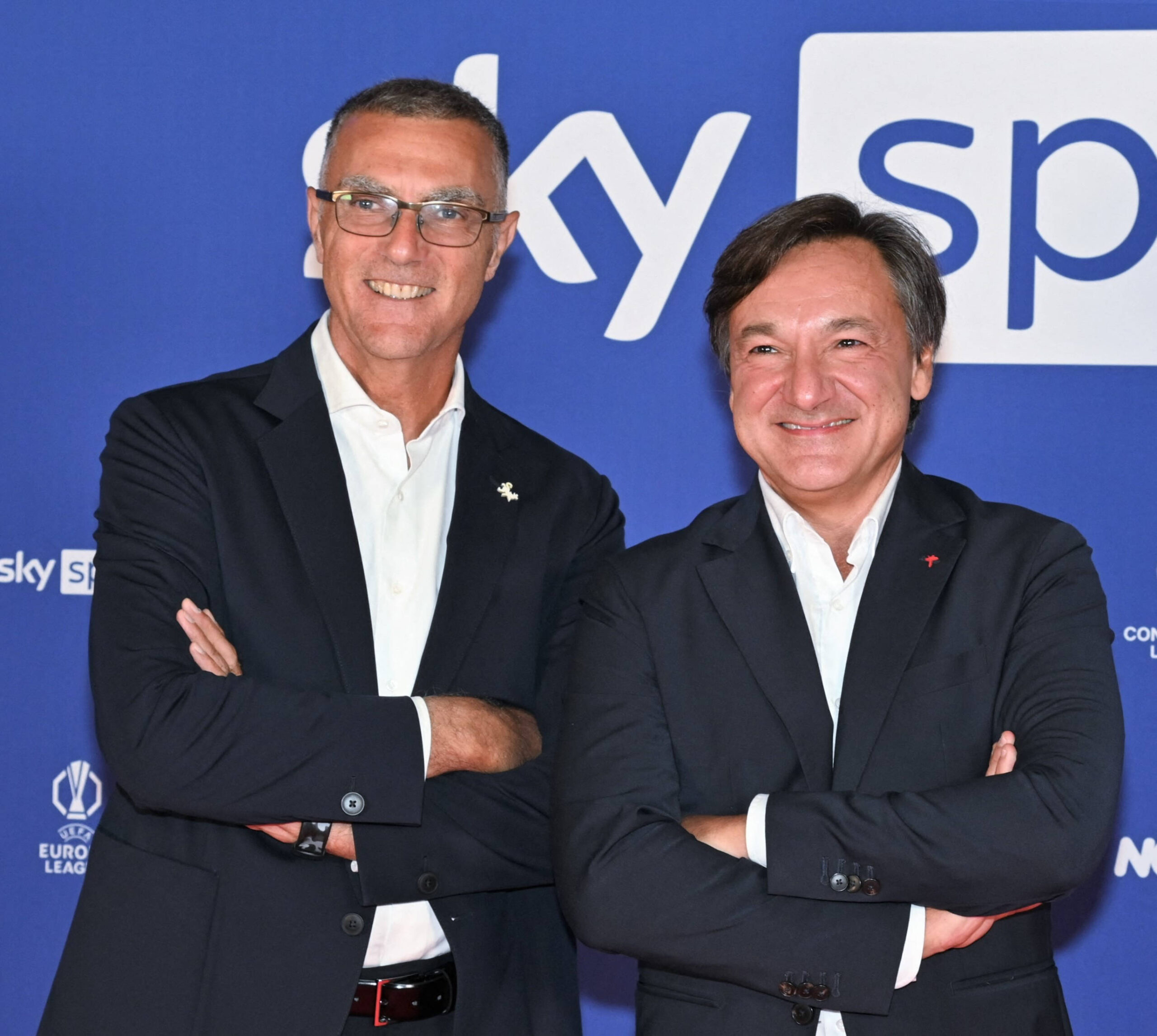 bergomi e caressa commentatori di sky sport