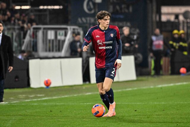 Marco Palestra, esterno del Cagliari in prestito dall'Atalanta