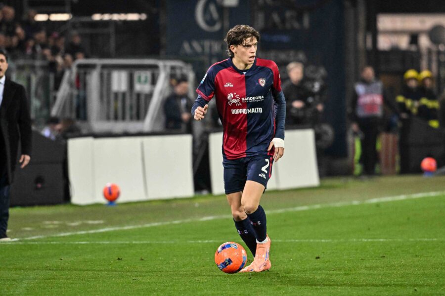 Marco Palestra, esterno del Cagliari in prestito dall'Atalanta