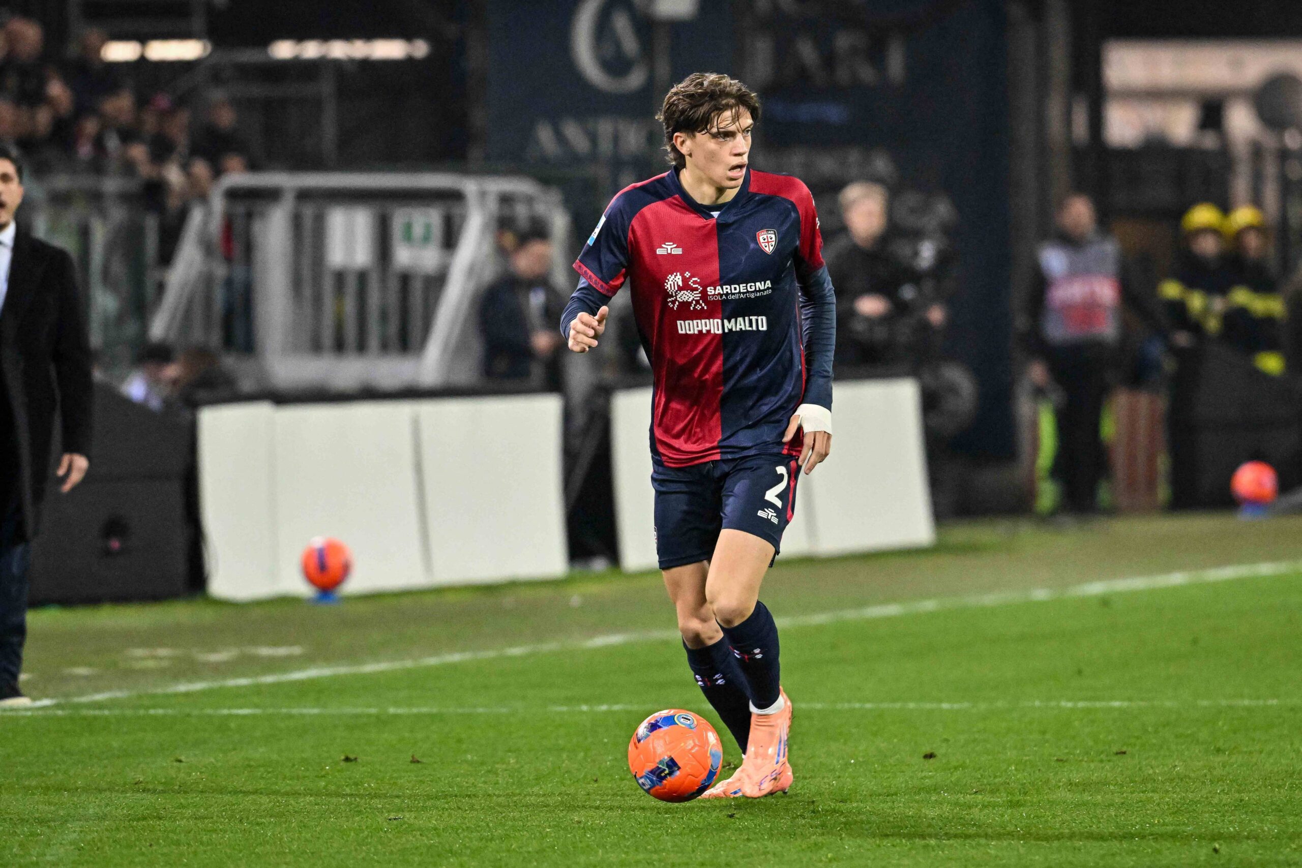 Marco Palestra, esterno del Cagliari in prestito dall'Atalanta