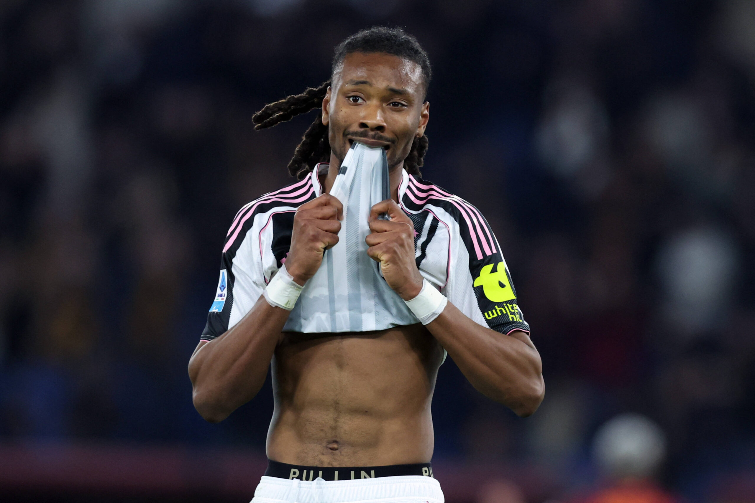 Thuram durante Roma-Juventus