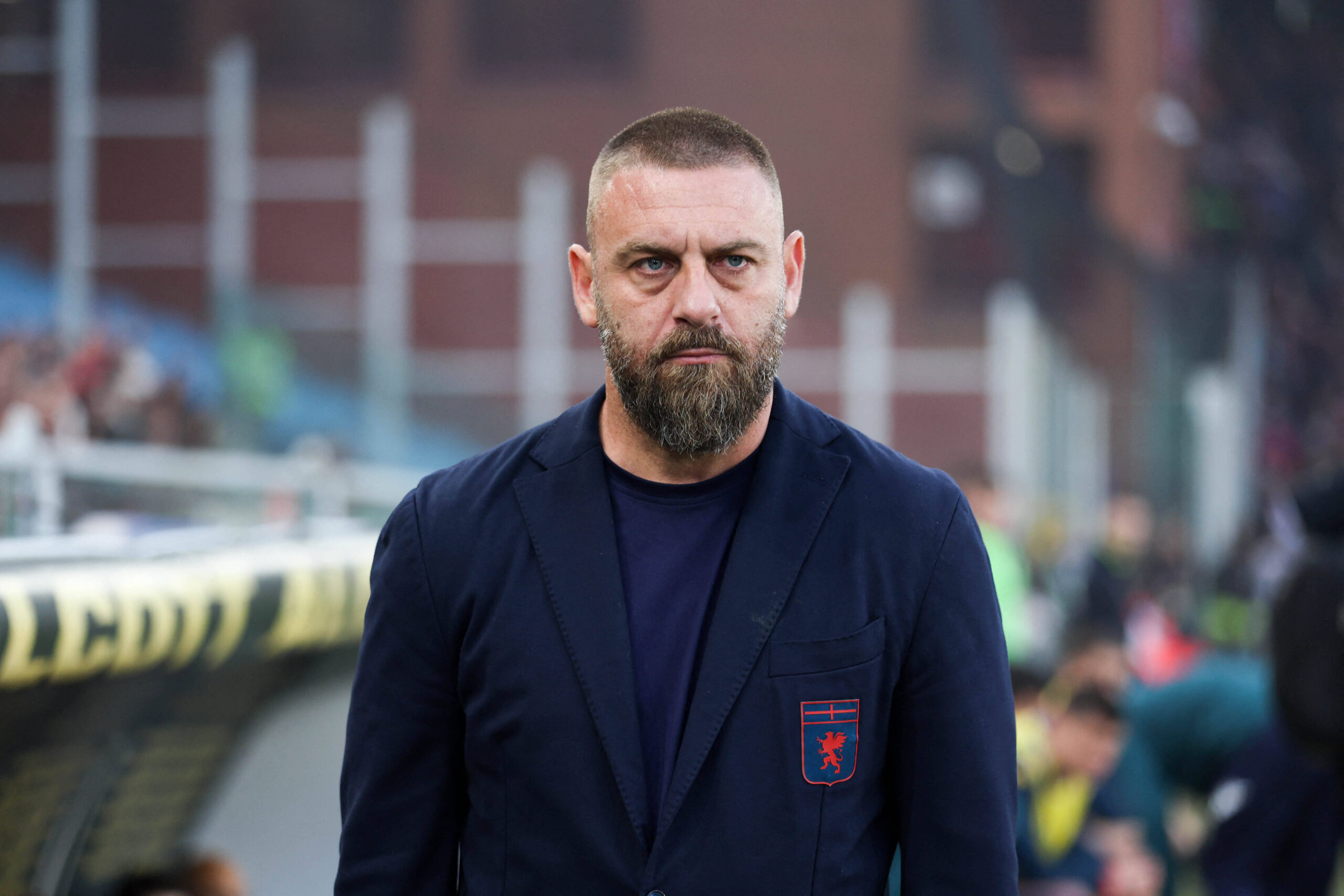 De Rossi durante Genoa-Roma