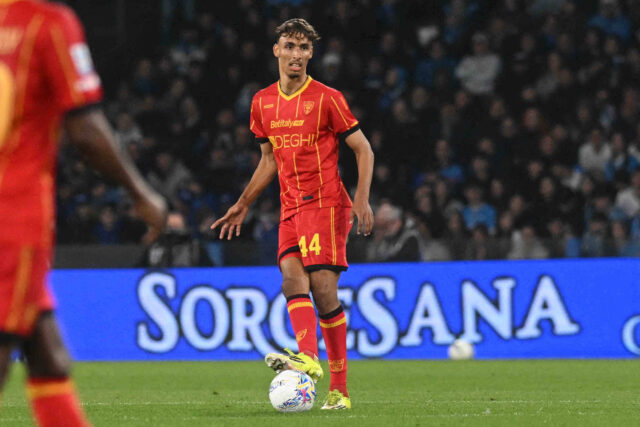 Tiago Gabriel durante Napoli-Lecce