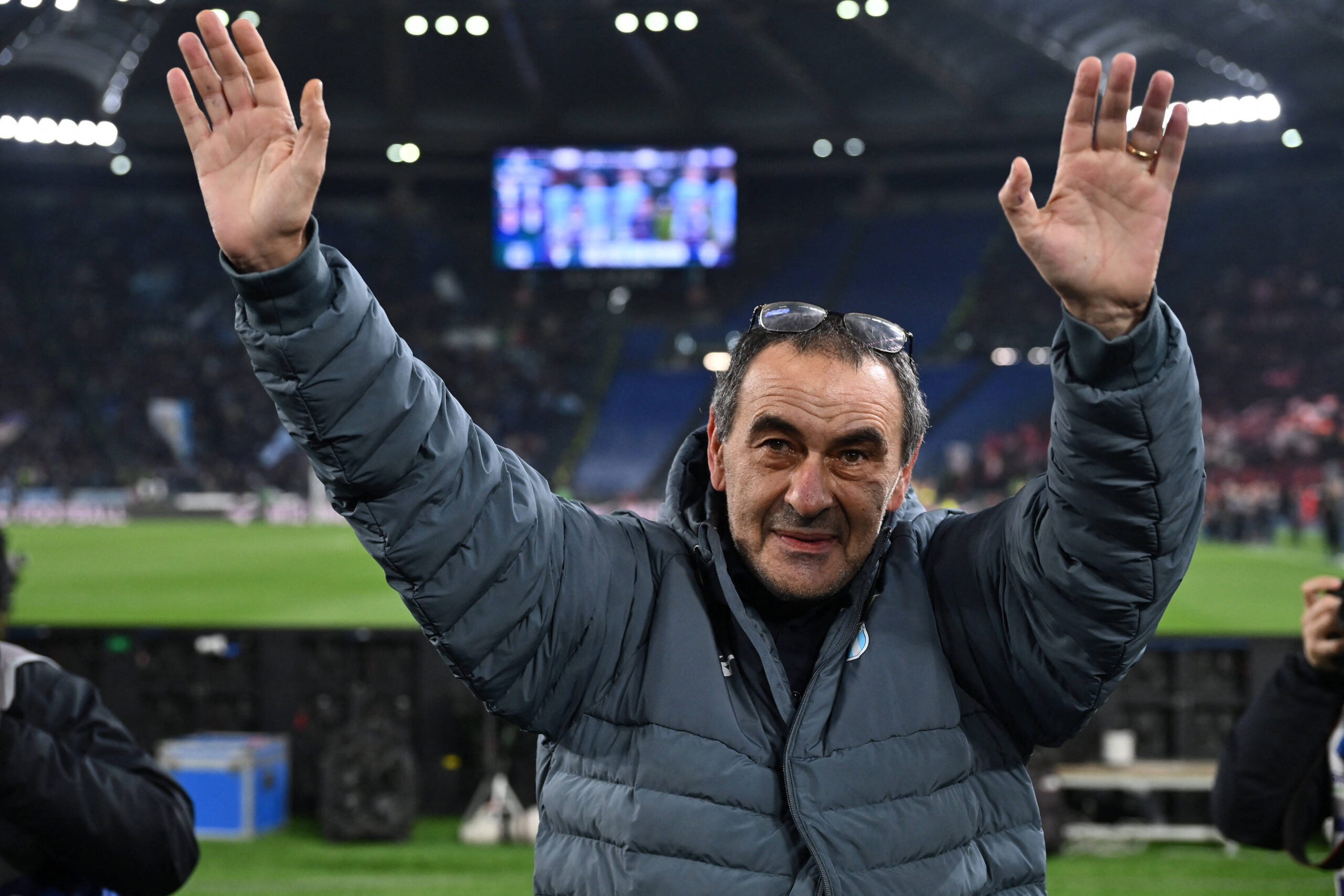 Maurizio Sarri, tecnico della Lazio