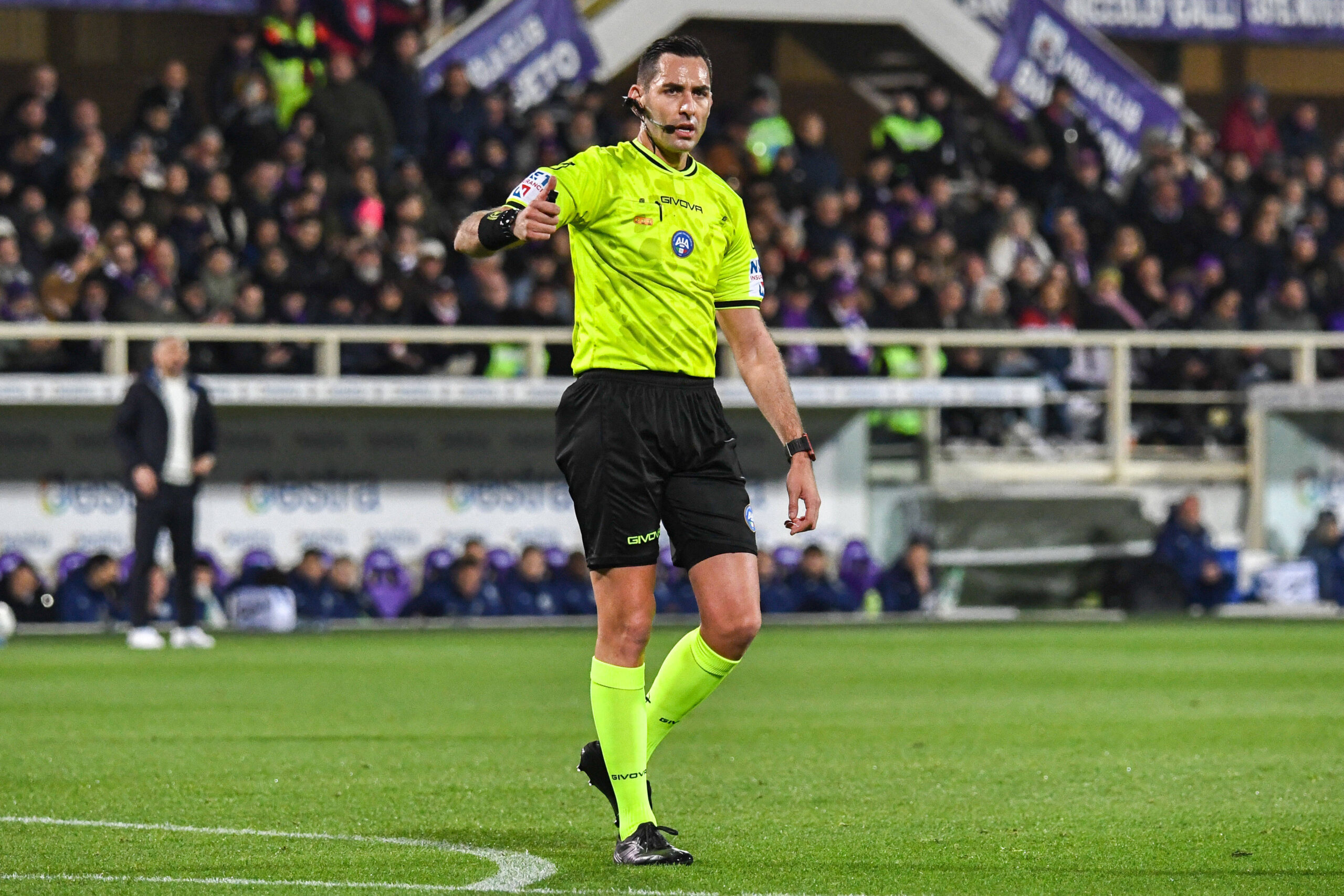 Andrea Colombo, arbitro di Fiorentina-Inter