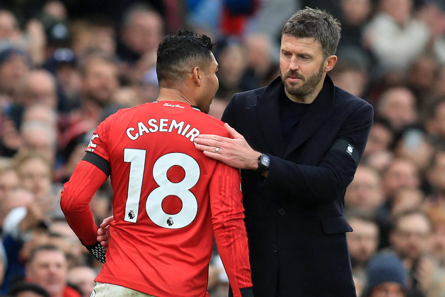 L'attuale tecnico del Man United Michael Carrick