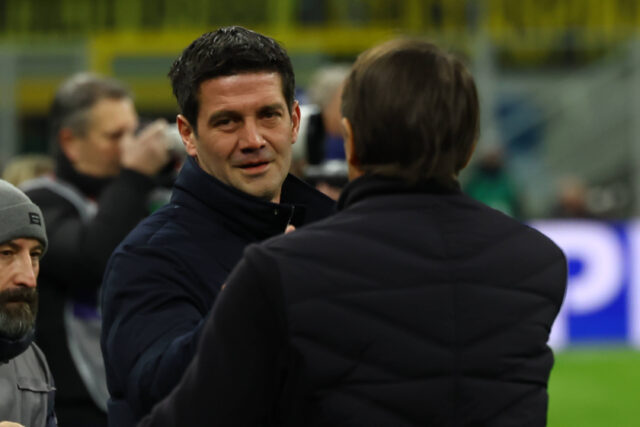 Cristian Chivu e Antonio Conte