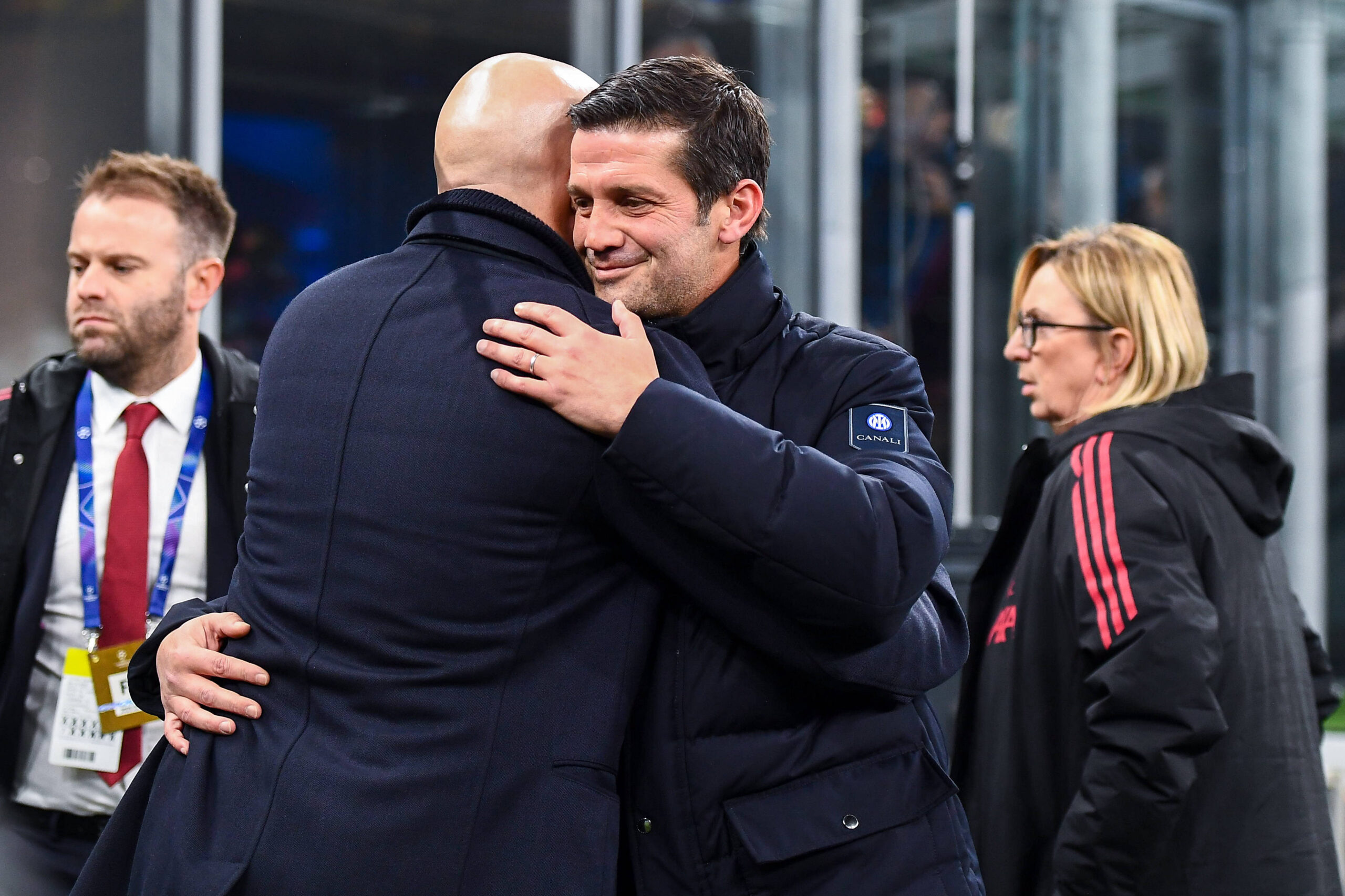 Cristian Chivu e Arne Slot