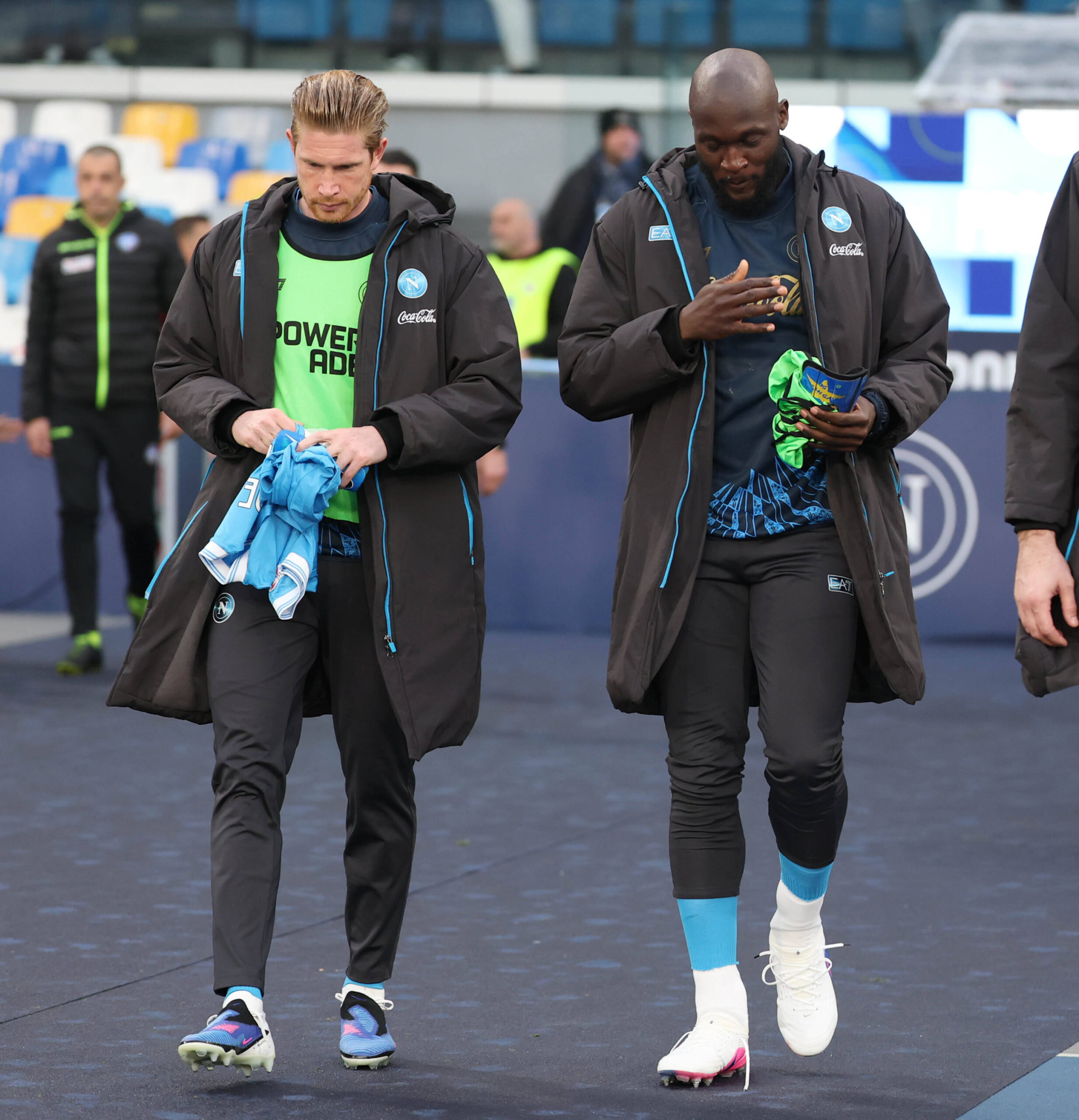 Kevin De Bruyne e Romelu Lukaku