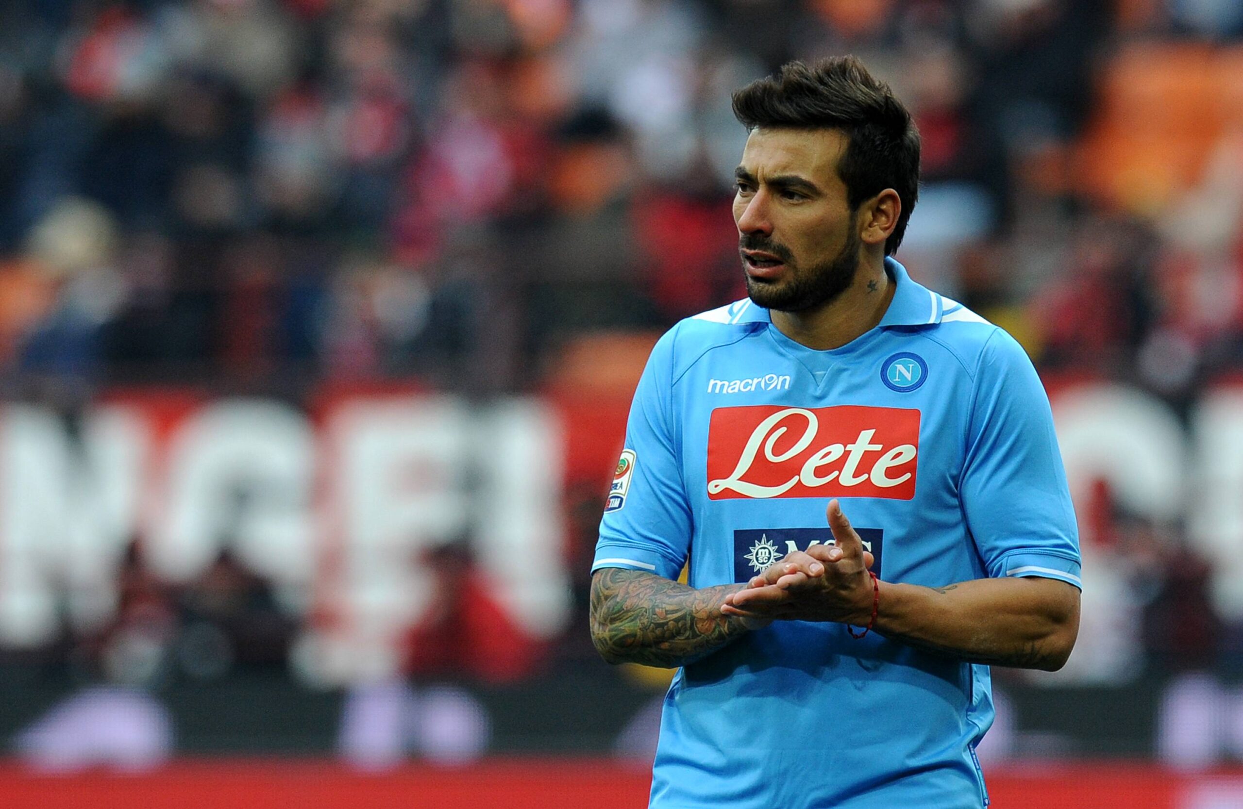Ezequiel Lavezzi, ex attaccante del Napoli