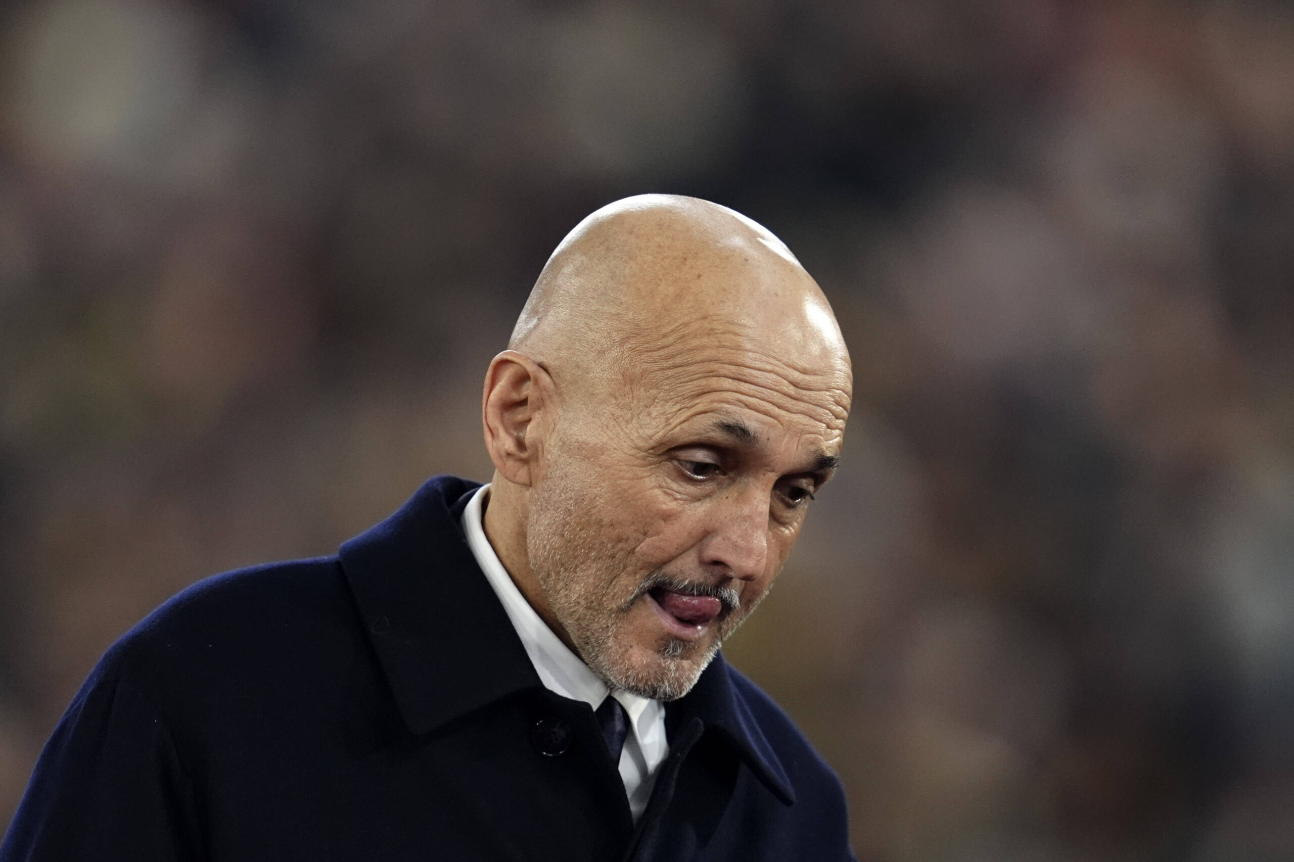 Luciano Spalletti durante Roma-Juventus