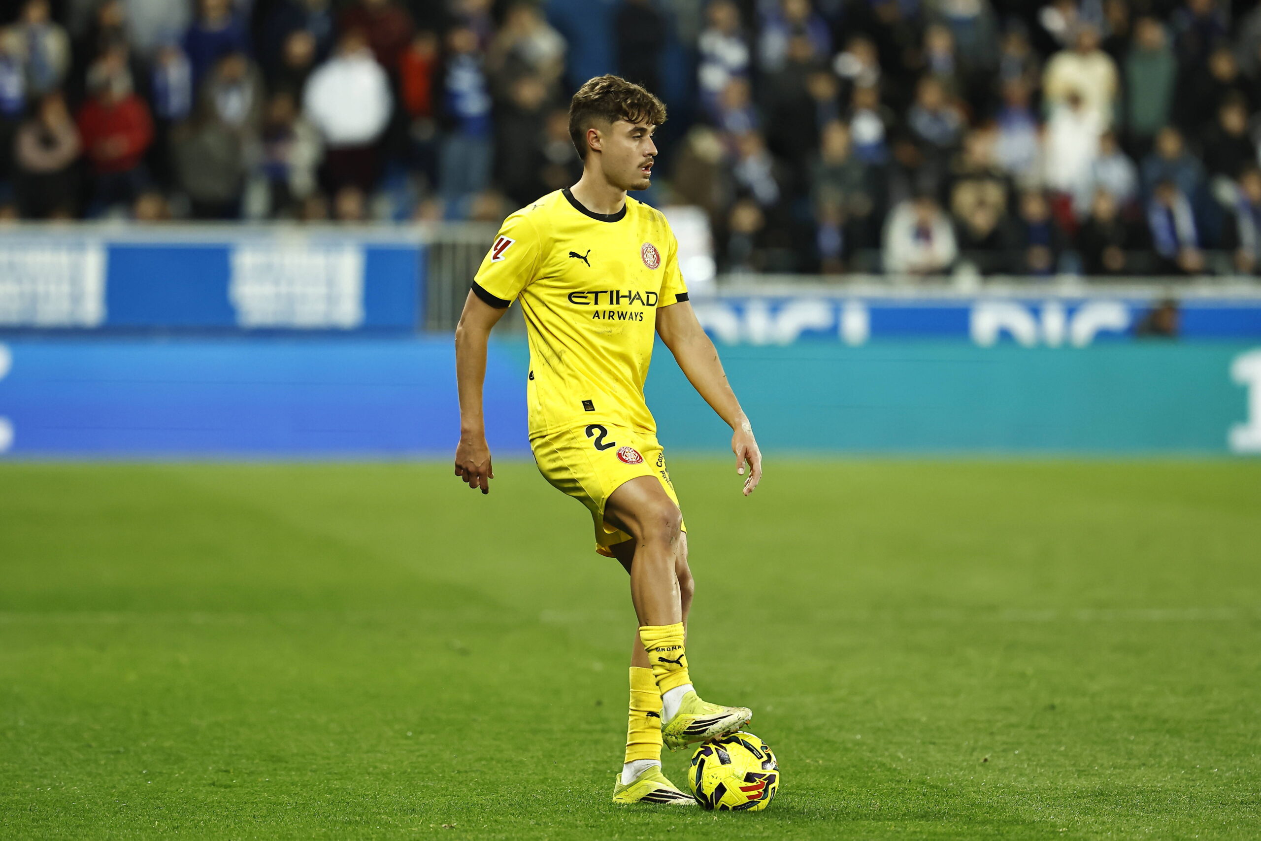 Hugo Rincon terzino del Girona