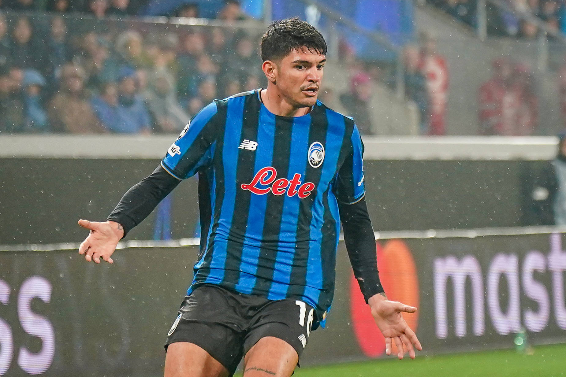Bellanova in azione con l'Atalanta