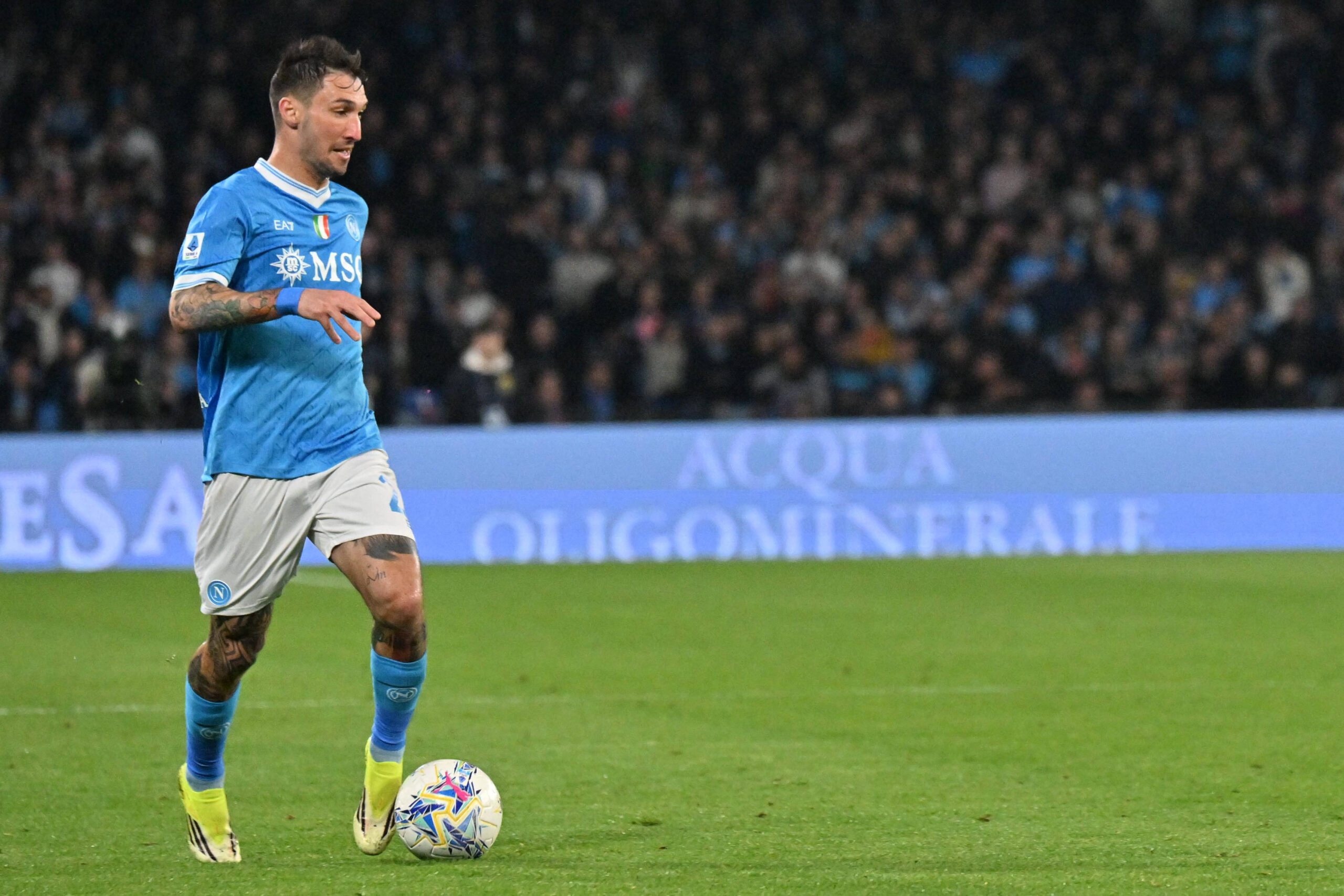 Matteo Politano, settima stagione con la maglia del Napoli