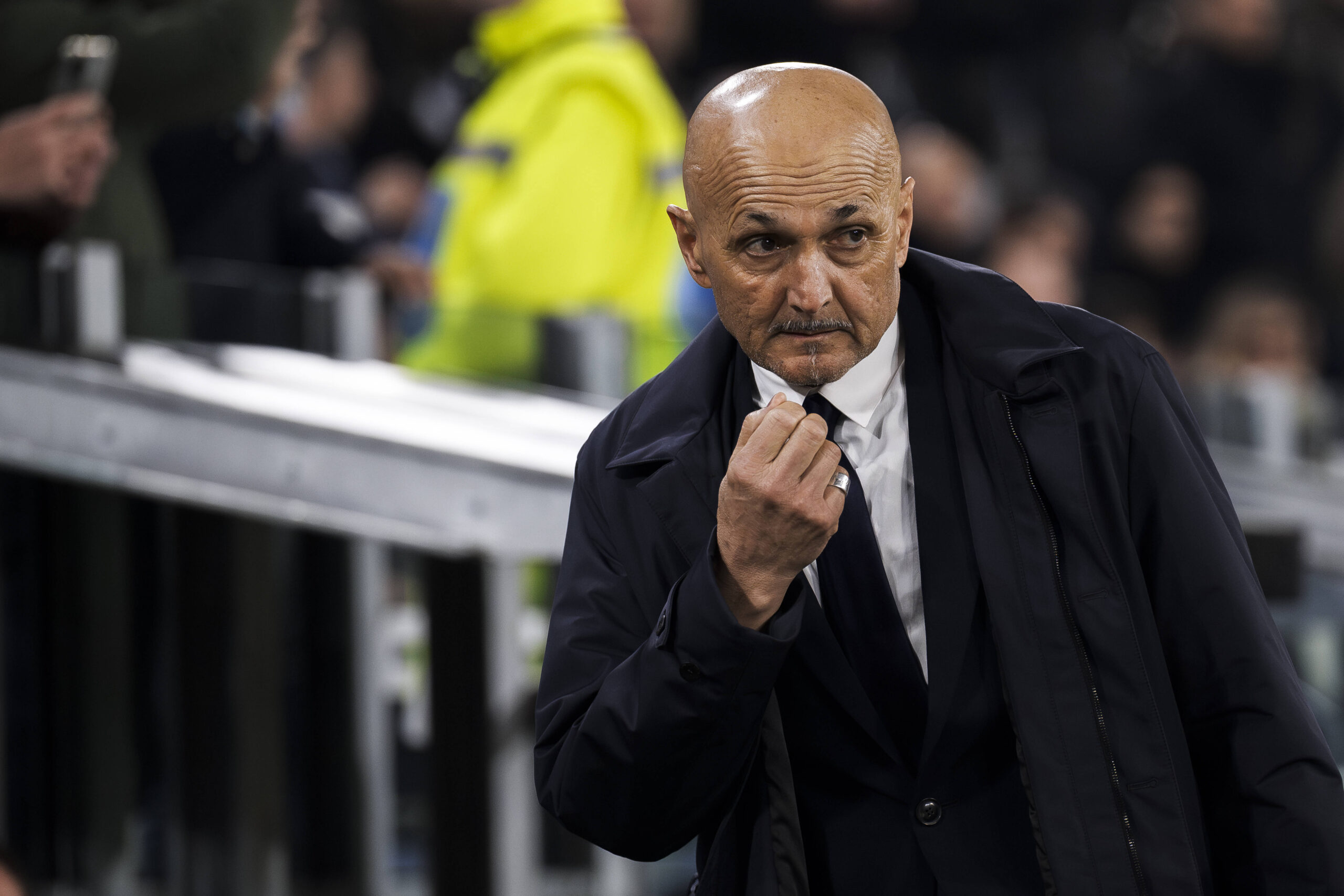 Spalletti durante Juventus-Pisa