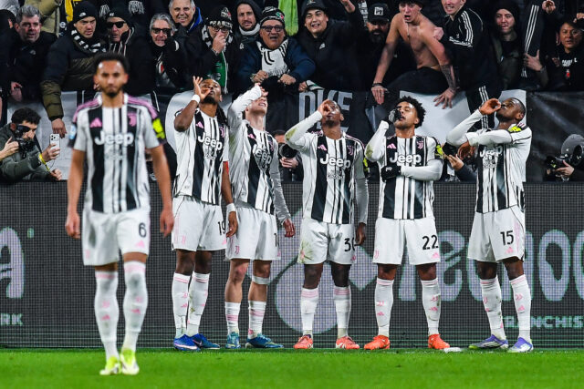 Esultanza Juventus