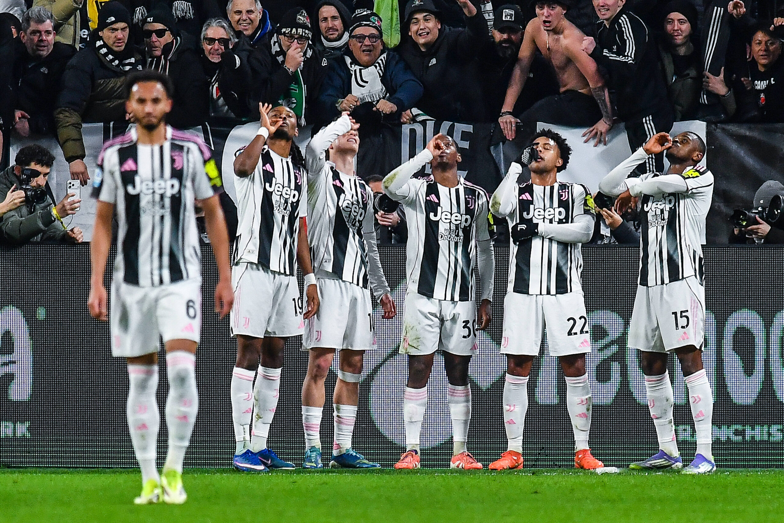 Esultanza Juventus