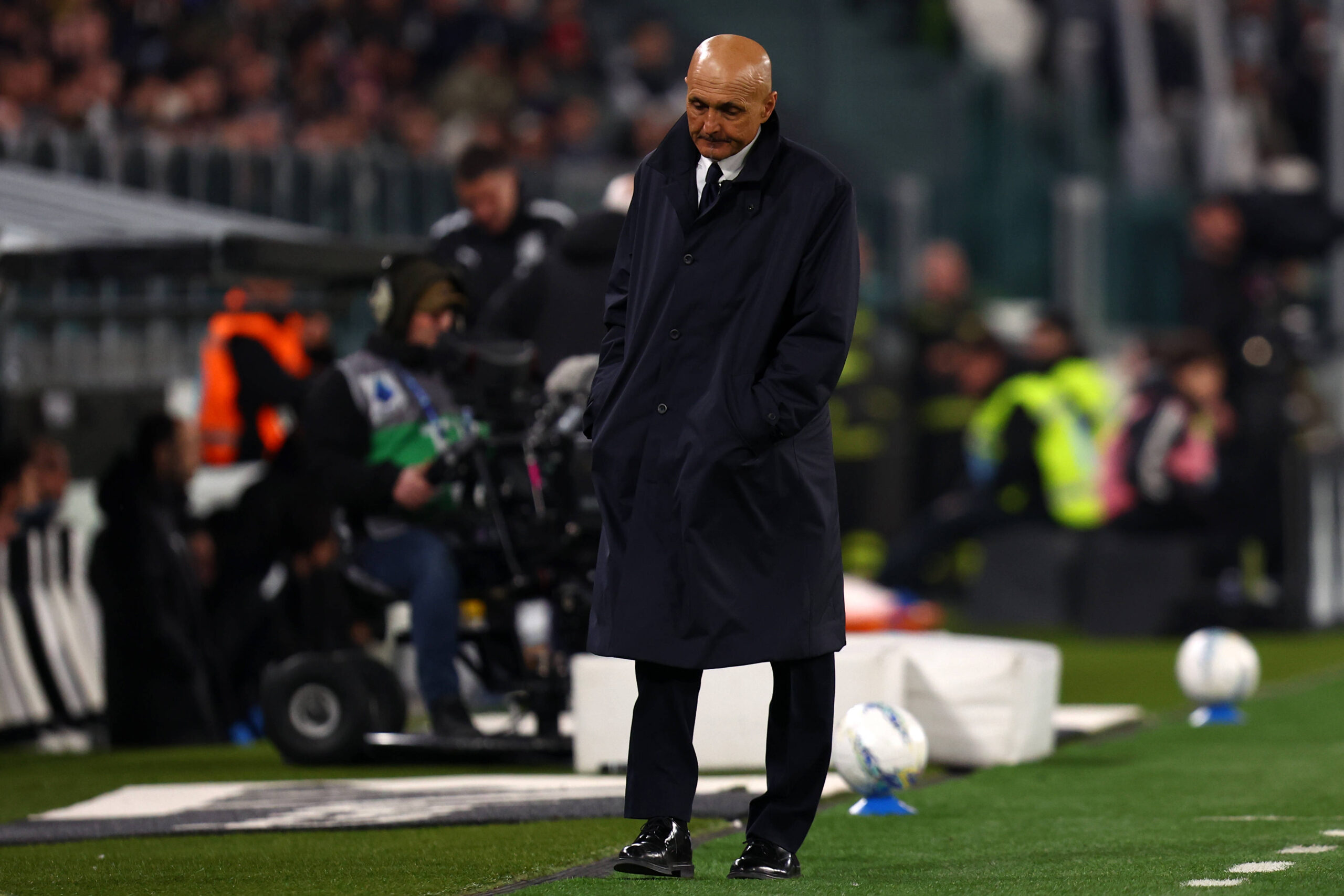Luciano Spalletti durante Juventus-Sassuolo