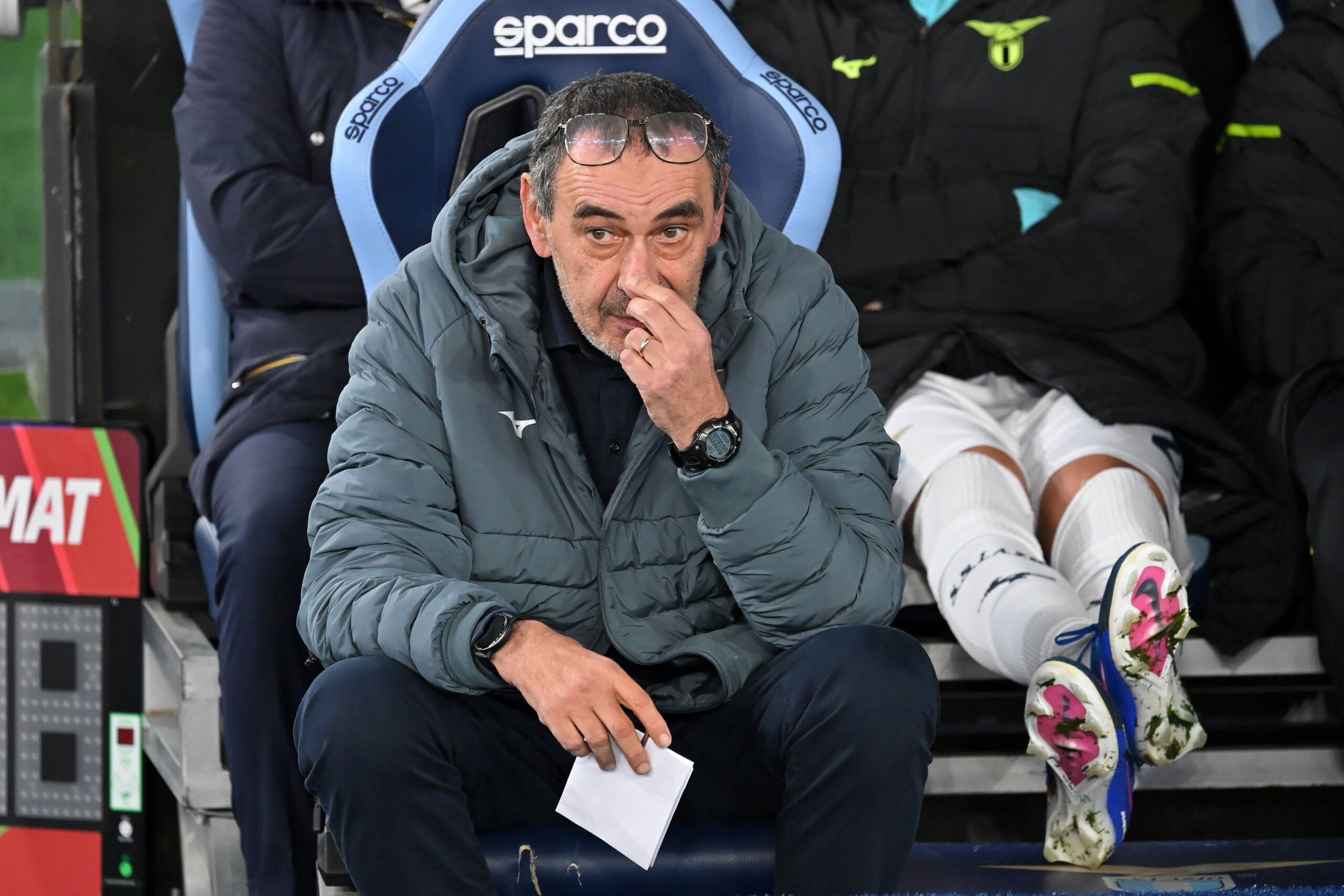 maurizio sarri tecnico della Lazio