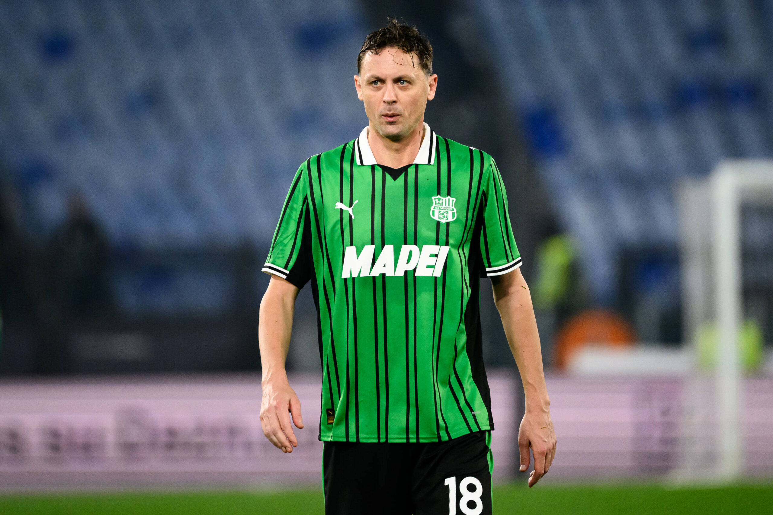Nemanja Matic durante Lazio-Sassuolo