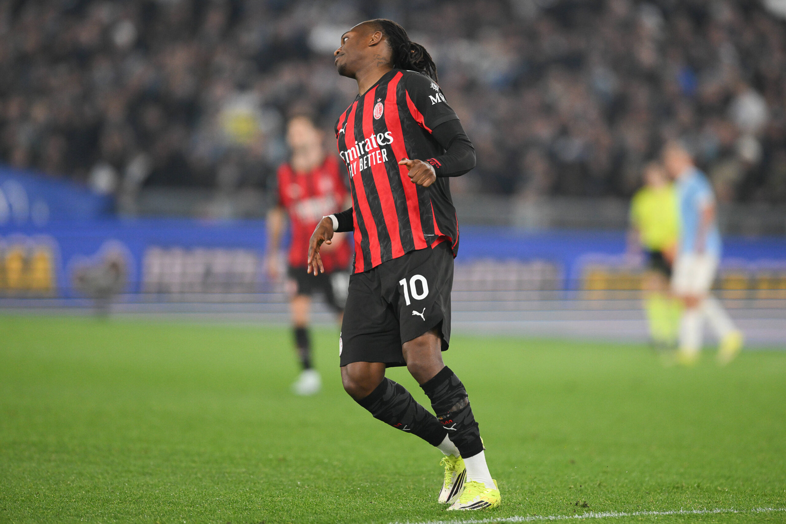 Rafael Leao durante Lazio-Milan