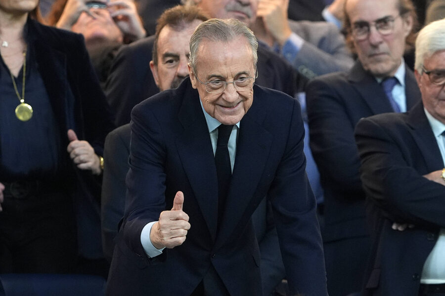 Florentino Perez presidente del Real Madrid