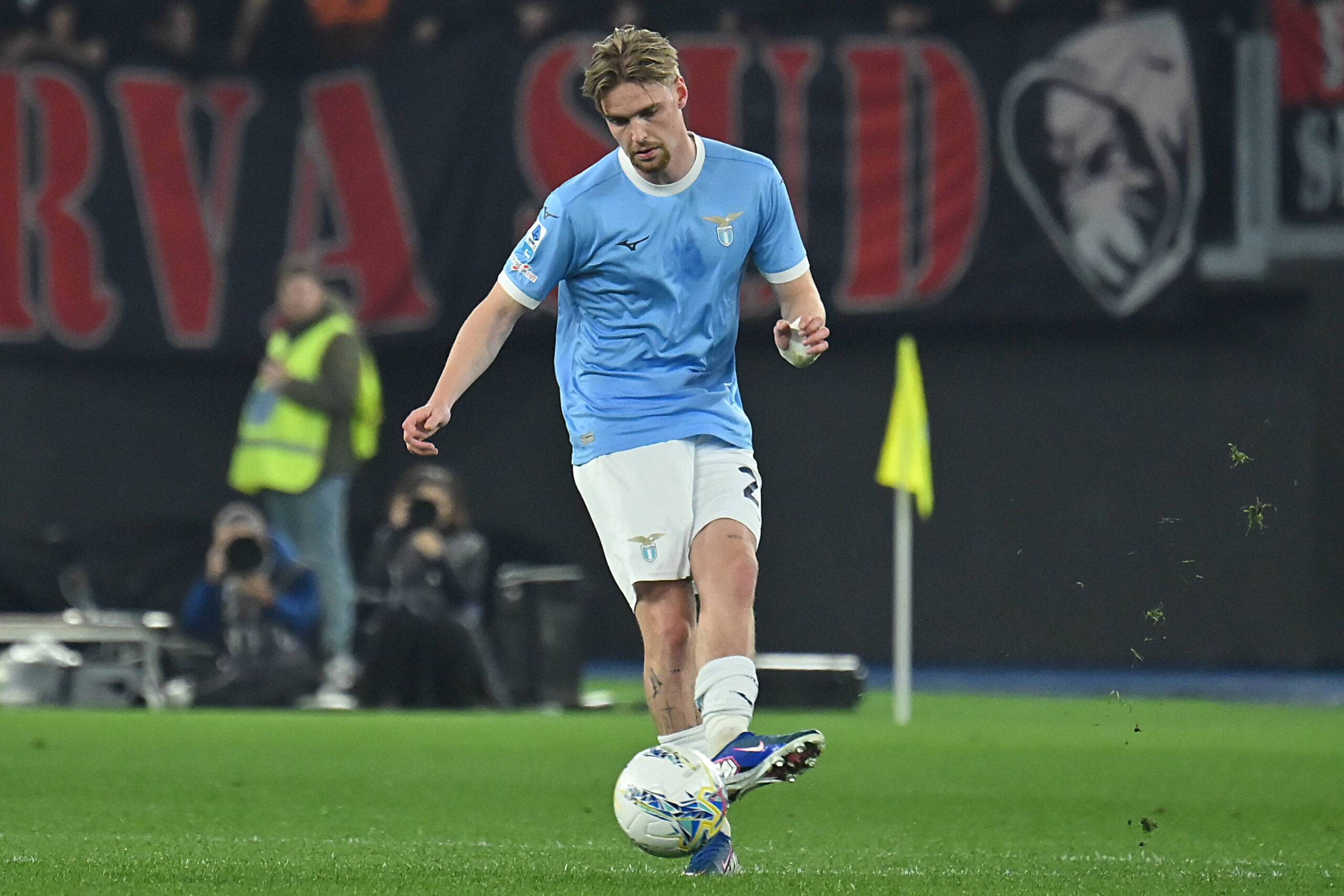 Taylor durante Lazio-Milan